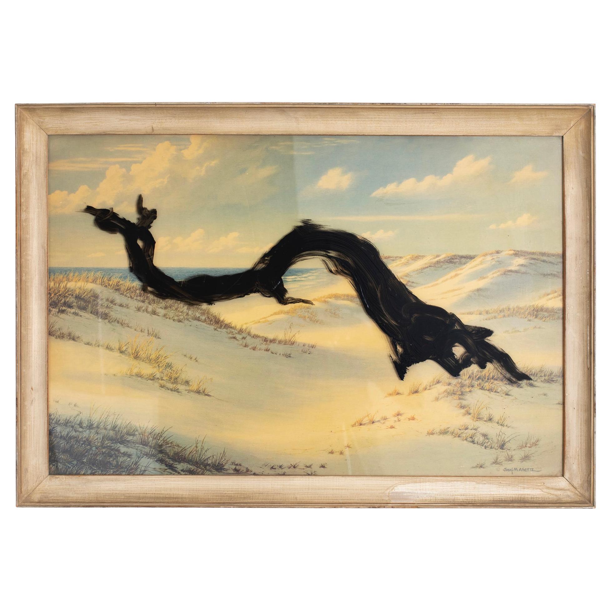 Robert Loughlin "Senza titolo (Dune)" Pittura in vendita