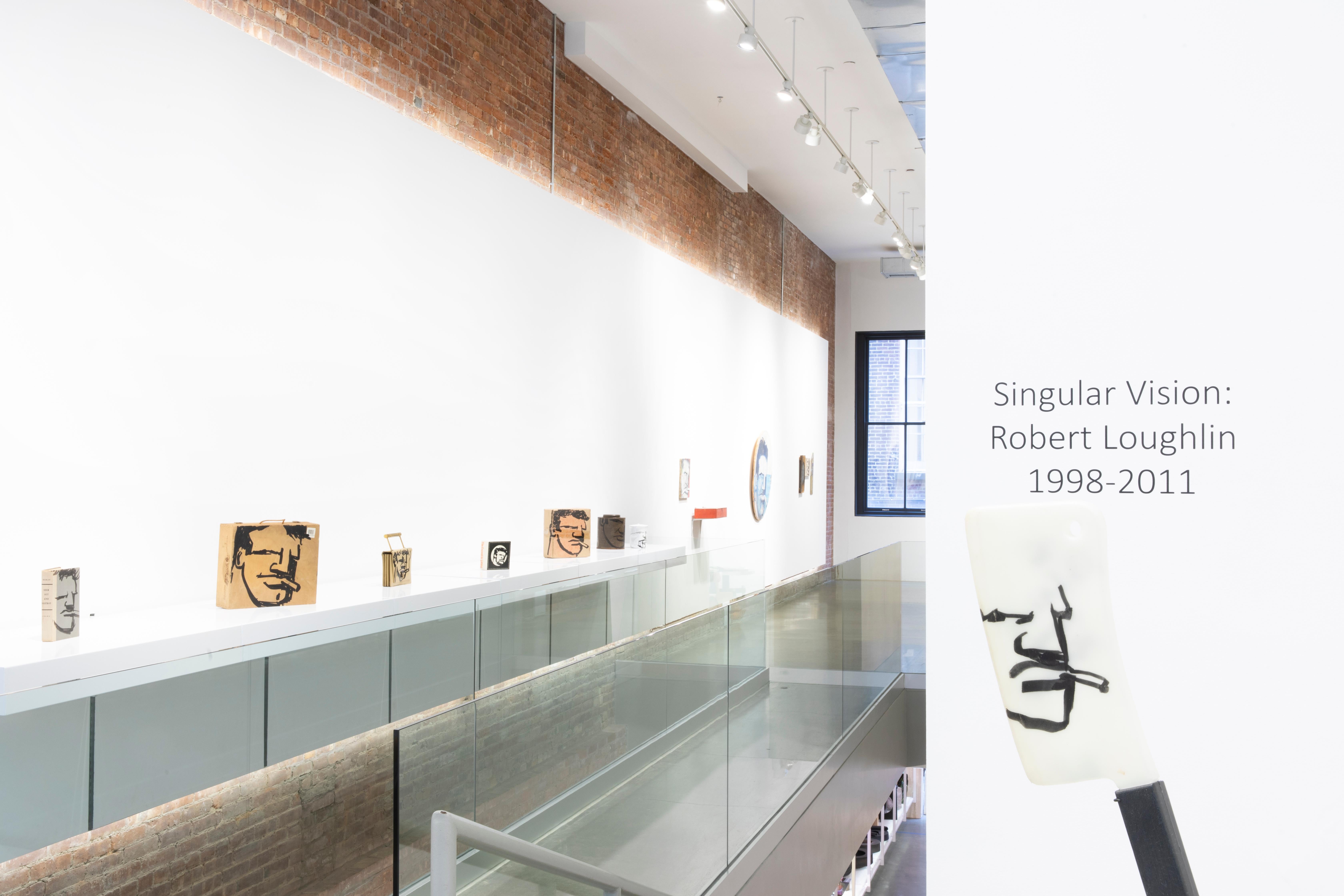 Contemporary Robert Loughlin “Untitled” Tin