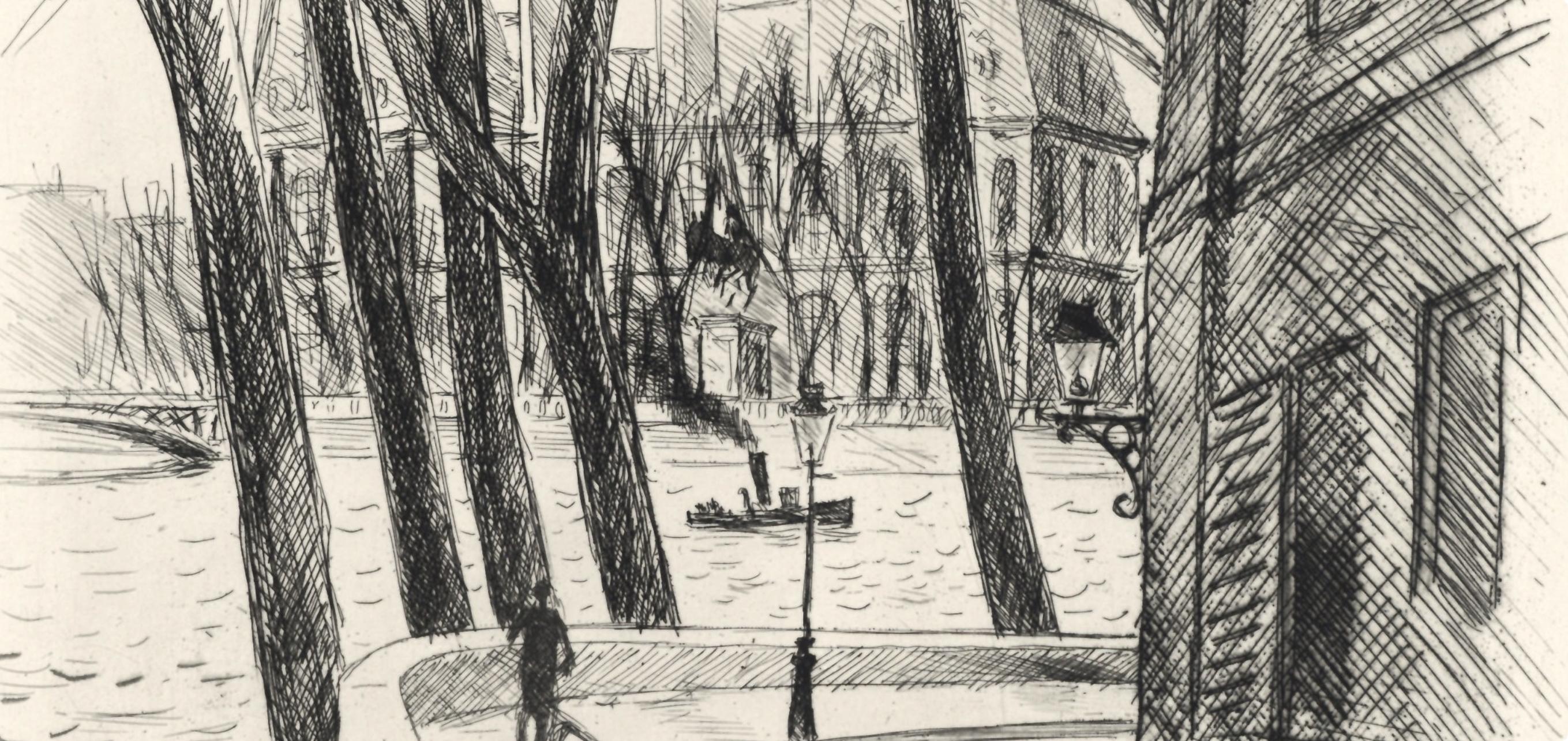 L'Hôtel de Ville, A La gloire à Paris, Robert Louis Antral in vendita 4