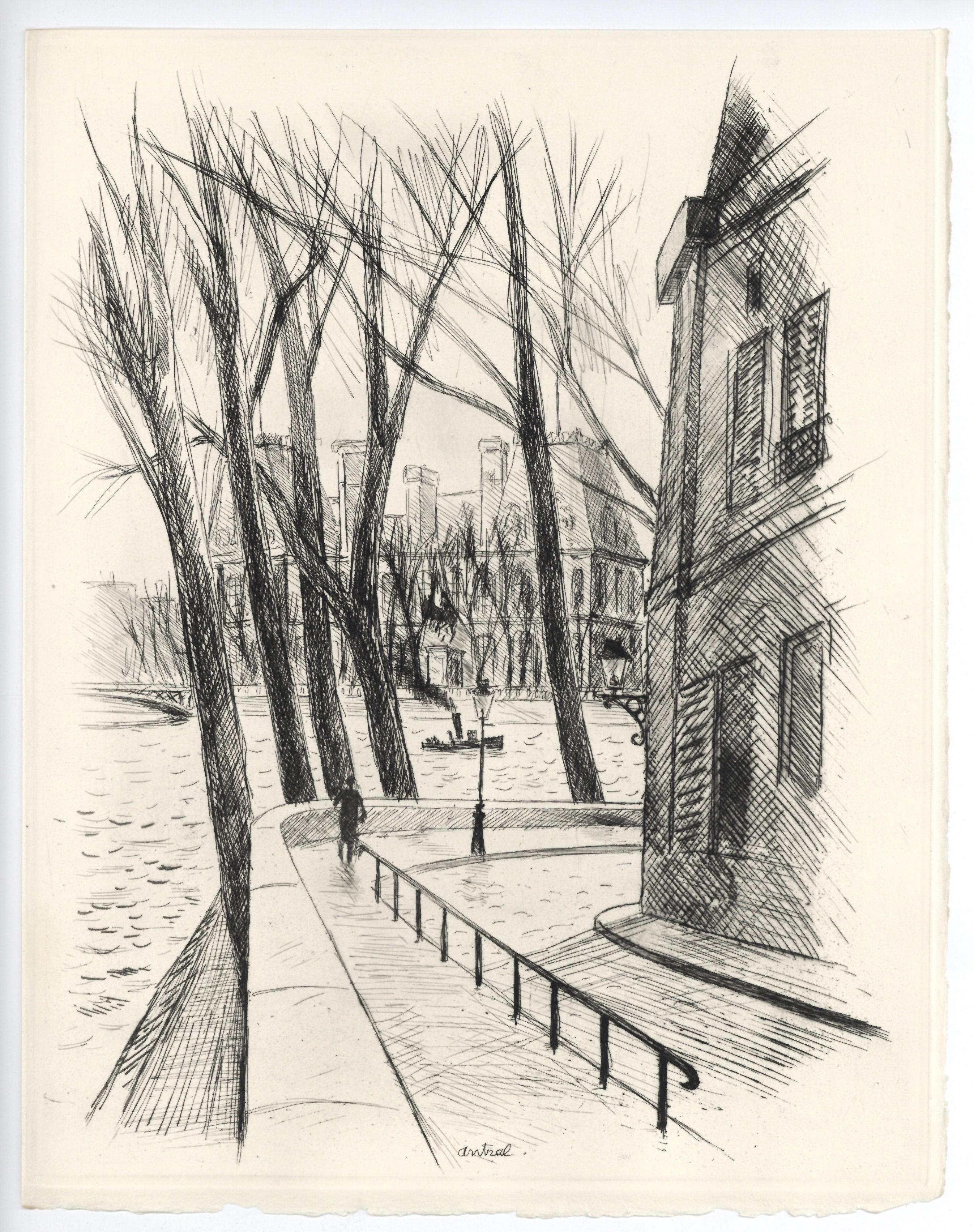 L'Hôtel de Ville, A La gloire à Paris, Robert Louis Antral in vendita 5
