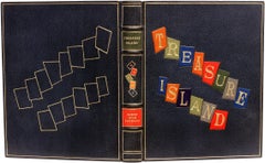 Robert Louis STEVENSON. Treasure Island - DULAC ILL - IN A FINE LEATHER BINDING