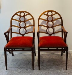Robert LUTYENS (1901-1972), Set of ten chairs, circa 1950.