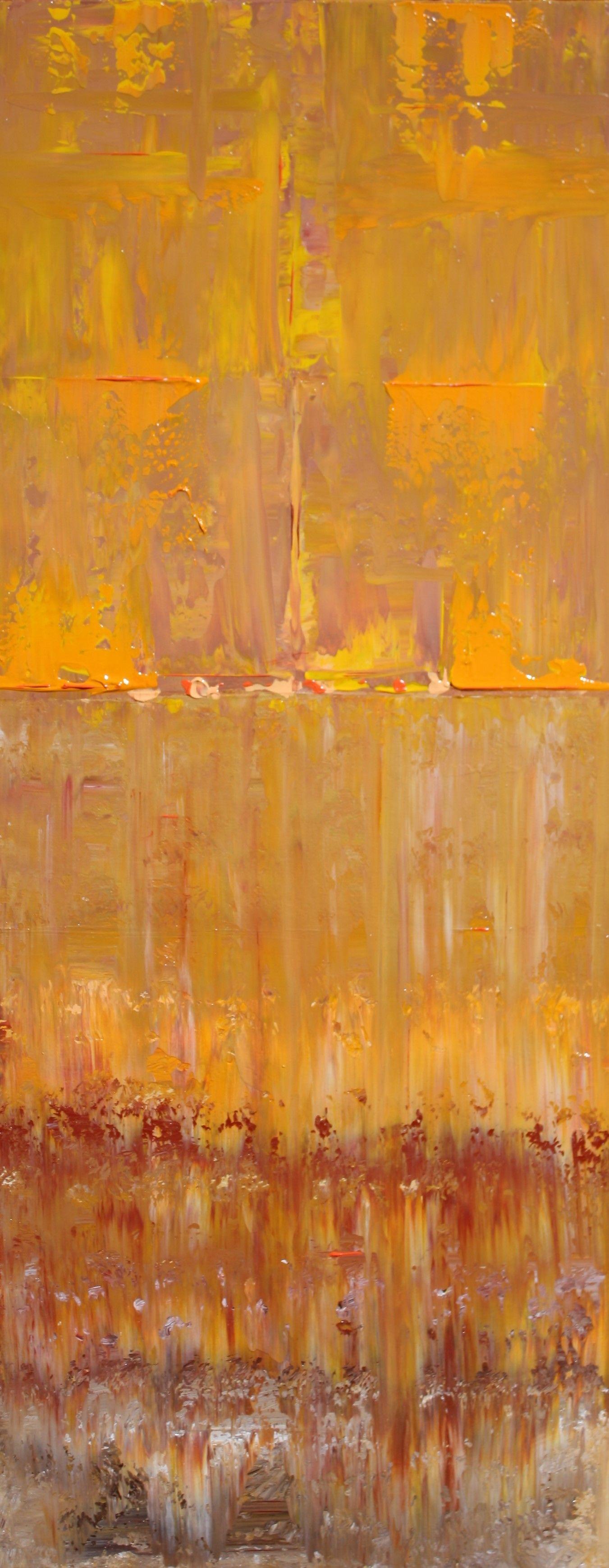 Abstract Autumn Concept, Painting, Acrylic on Canvas 2