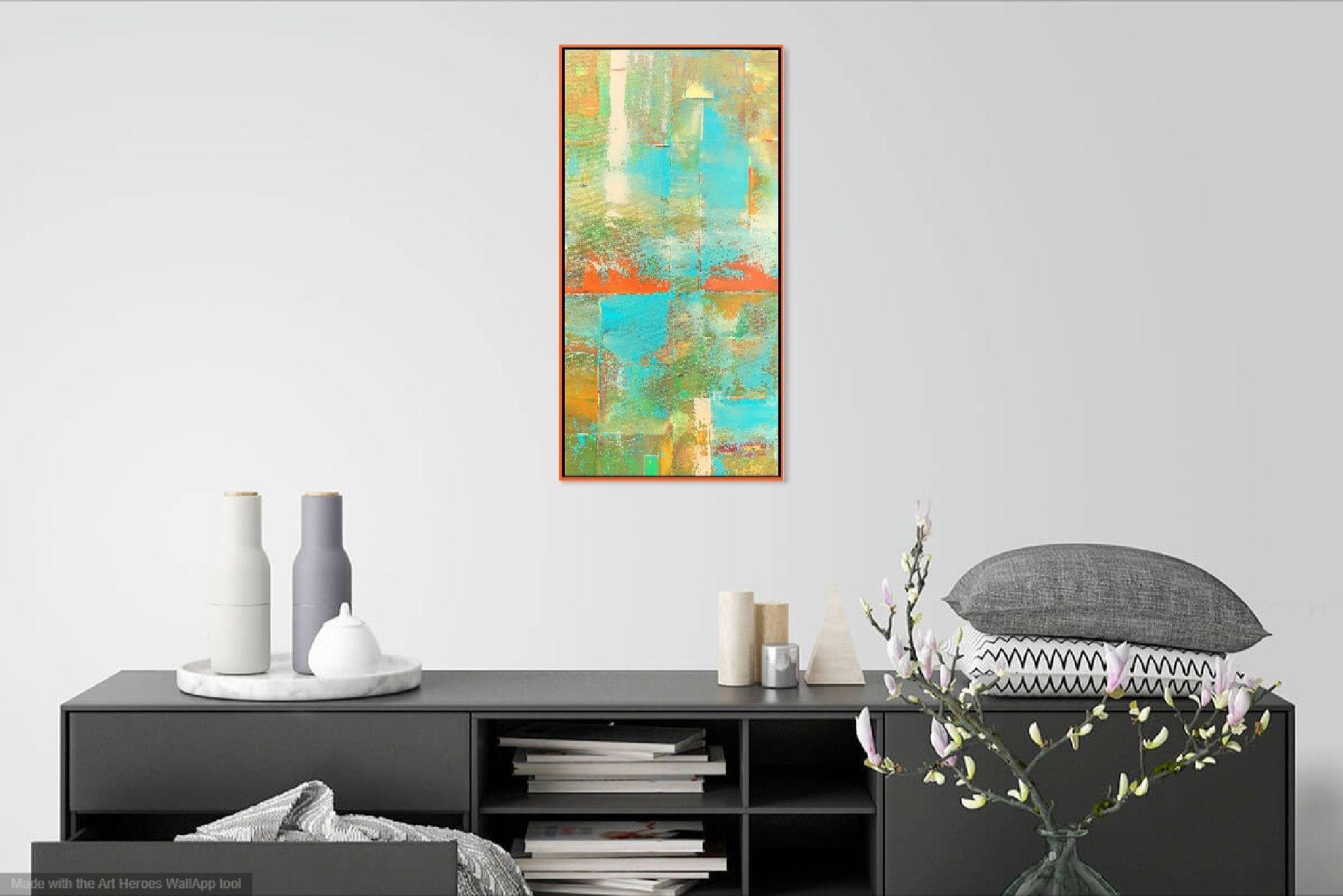 Abstract Environment, Painting, Acrylic on Canvas For Sale 3