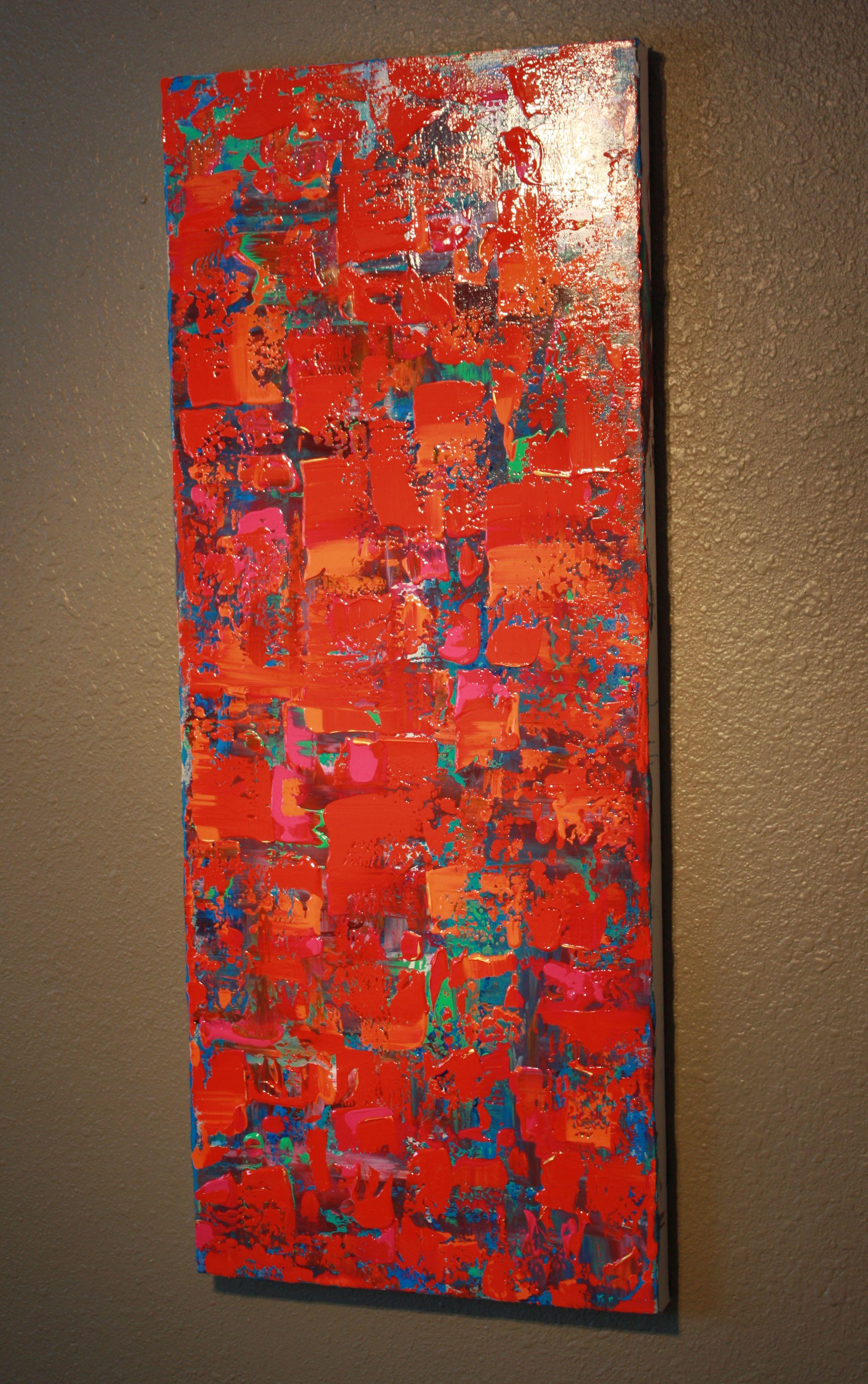 Brilliante concetto astratto II, Pittura, Acrilico su tela - Painting di Robert Lynn