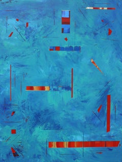 Scandinavo astratto due, Pittura, Acrilico su tela