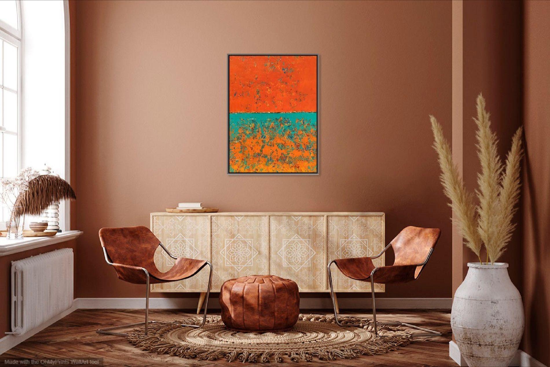 Tre sfumature di colore, Pittura, Acrilico su tela - Painting di Robert Lynn