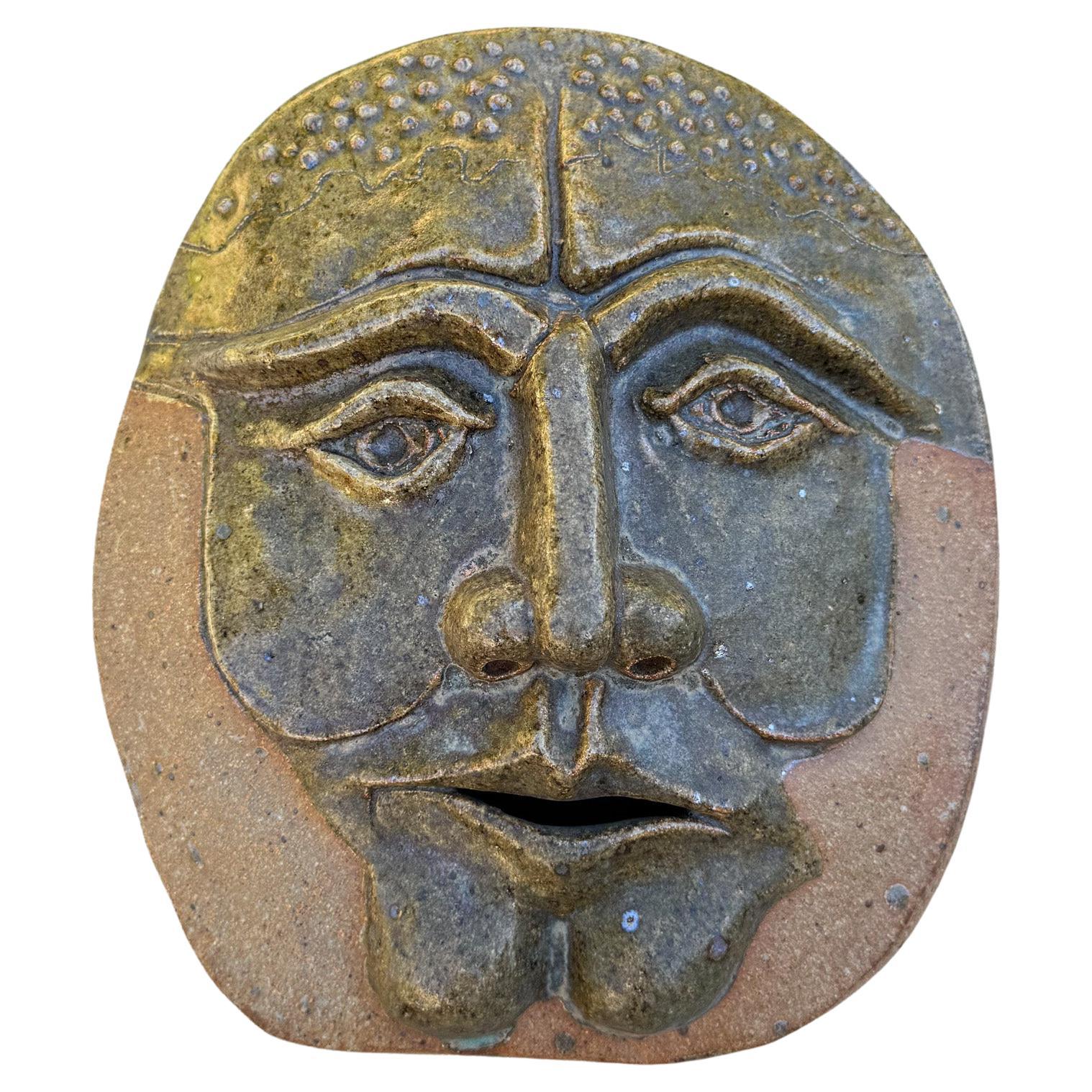 Sculpture murale en céramique de Robert M. Hardy, Californie 1980