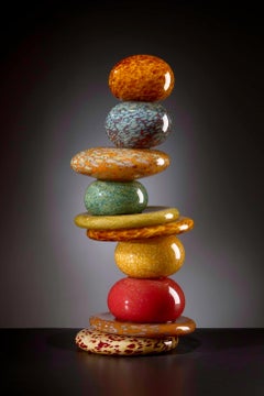 10 Stone Pohacu Sculpture: Earth Amber