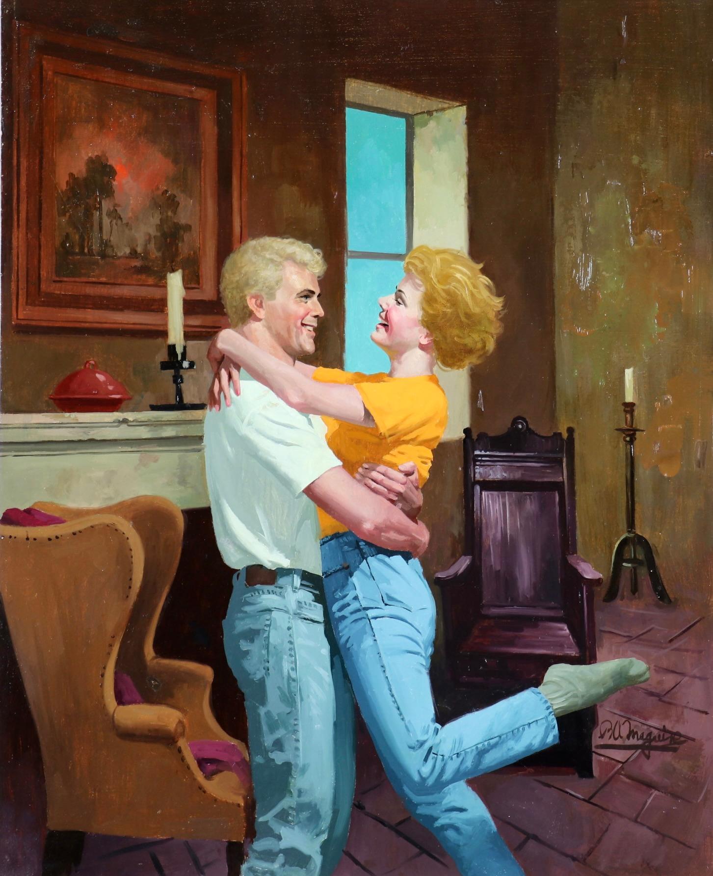 Copertina del libro "Un uomo facile da amare - Painting di Robert Maguire
