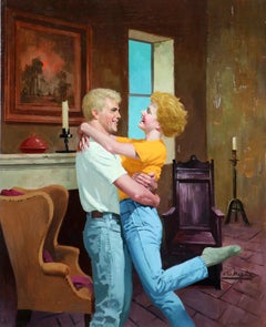 Vintage 'An Easy man to Love' Paperback Cover