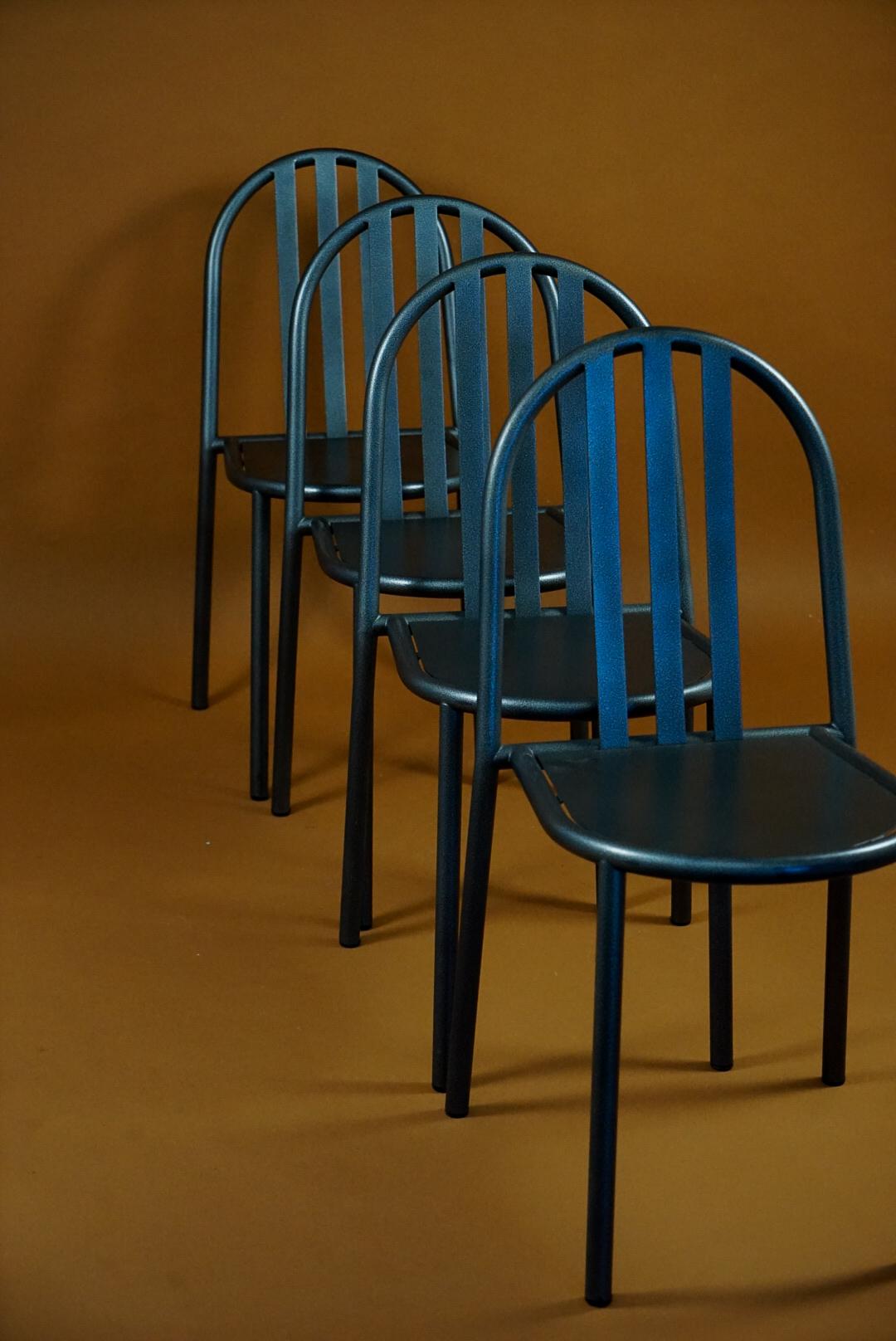 Robert Mallet Stevens 222 Chairs Set of 4 2