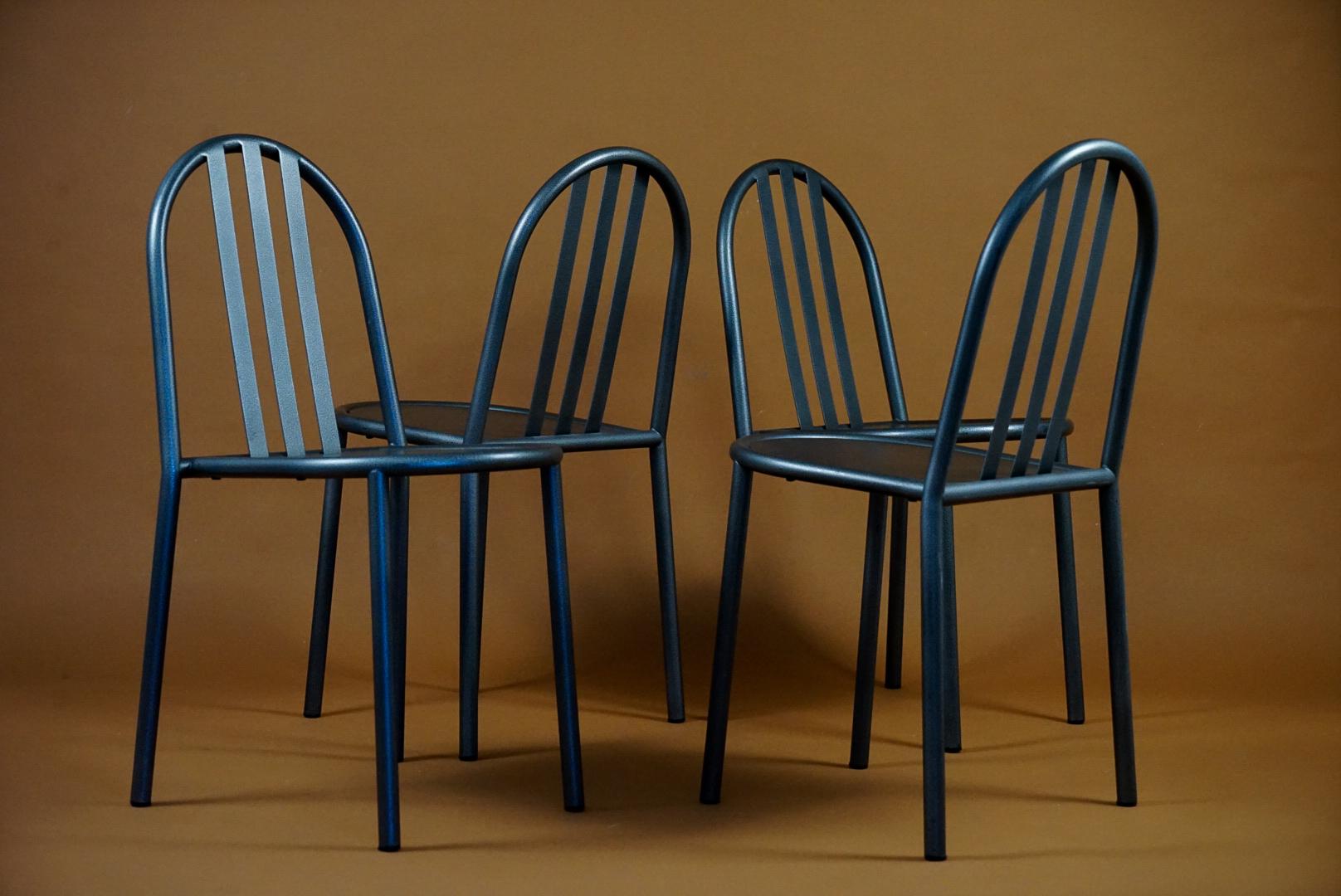 Bauhaus Robert Mallet Stevens 222 Chairs Set of 4