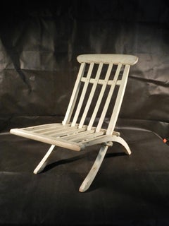 Robert Mallet Stevens Small Folding Chair Art Deco Period