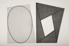 Robert Mangold "Frame und Elipsen"