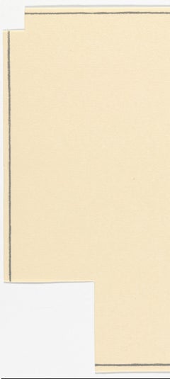 Un quadrato con quattro quadrati tagliati, Portfolio dei timbri di gomma, Robert Mangold