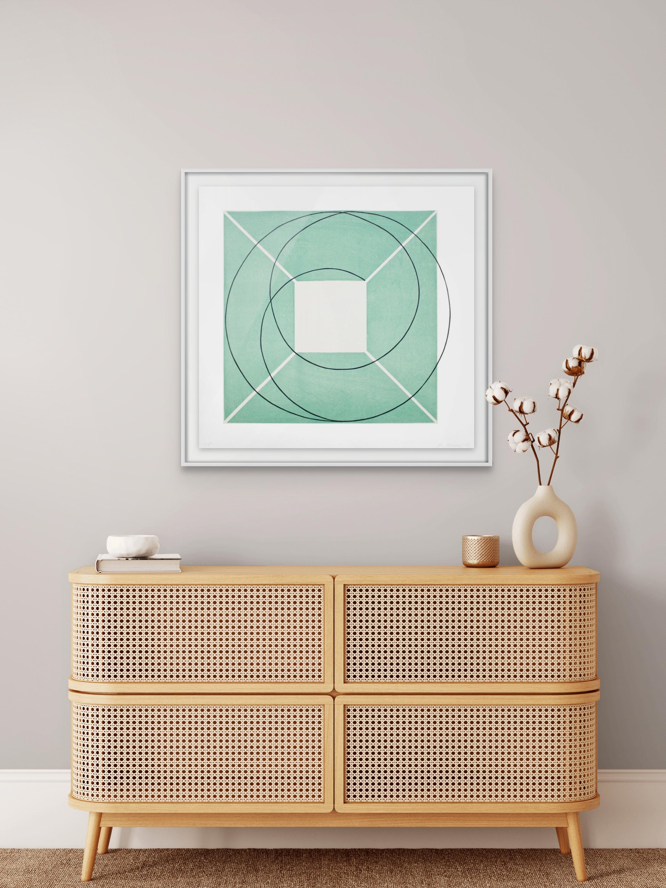 Frame with Separation - Print by Robert Mangold