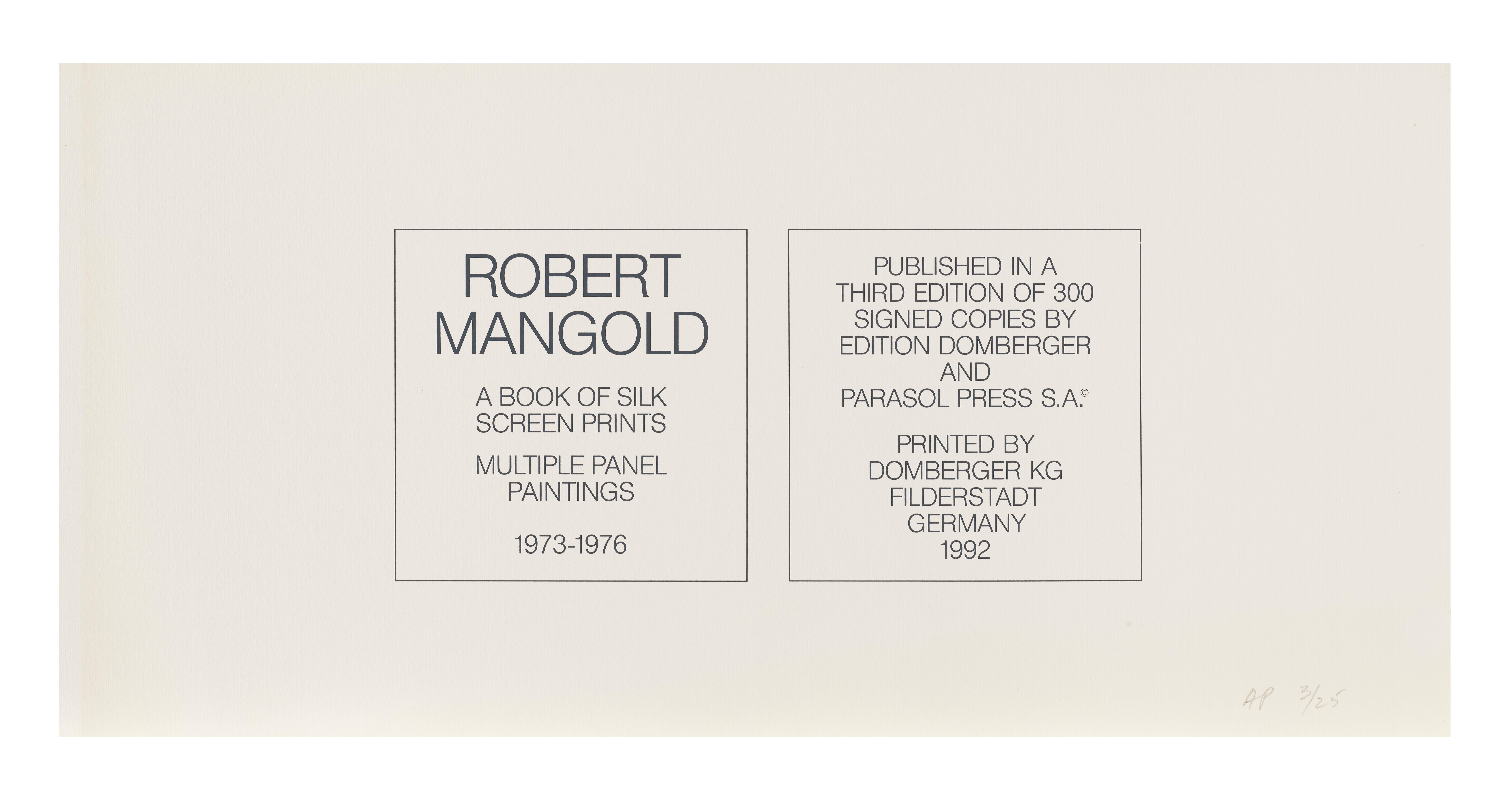 Multiple Panel Paintings 1973-1976, Edition C For Sale 7