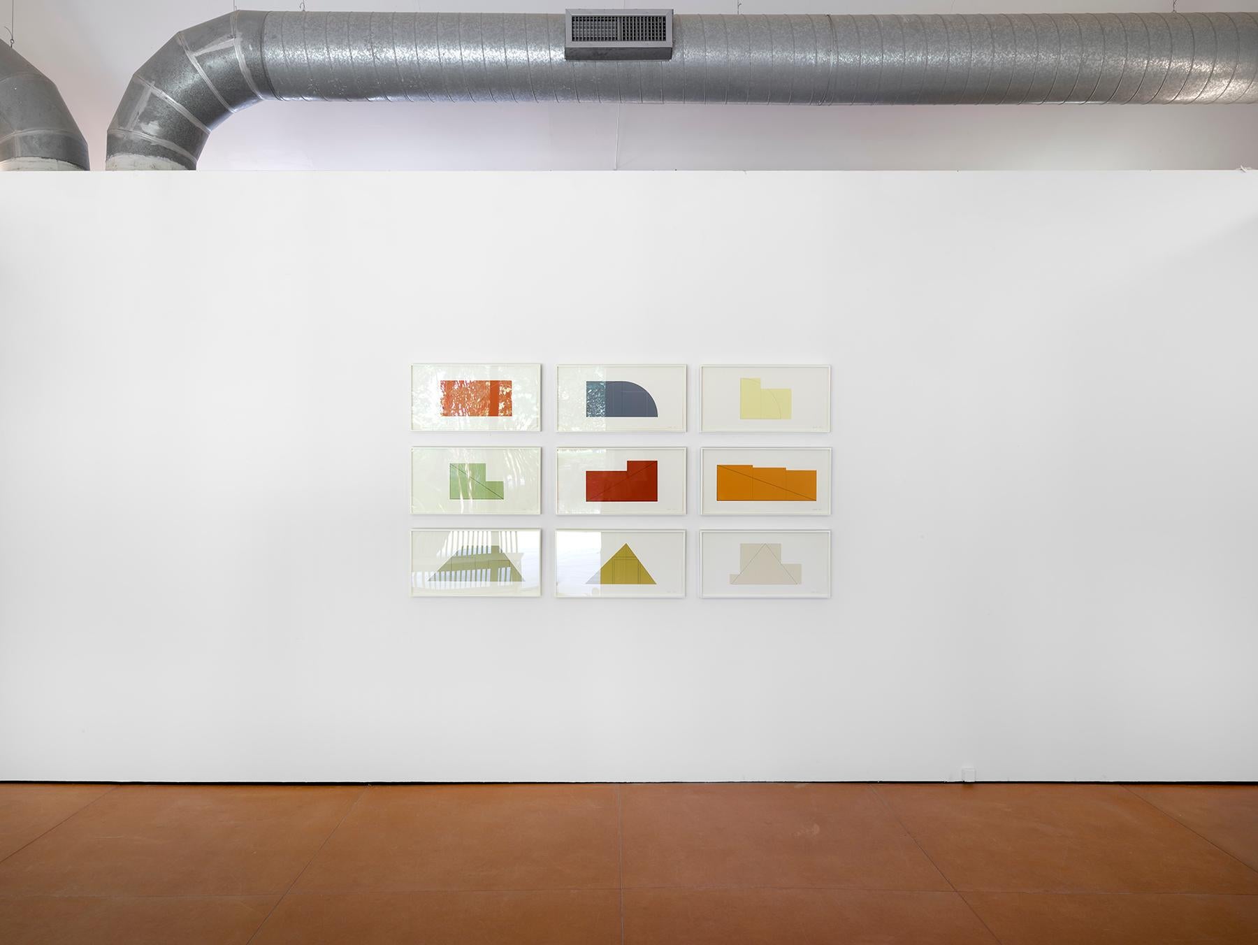 Multiple Panel Paintings 1973-1976, Edition C - Print by Robert Mangold