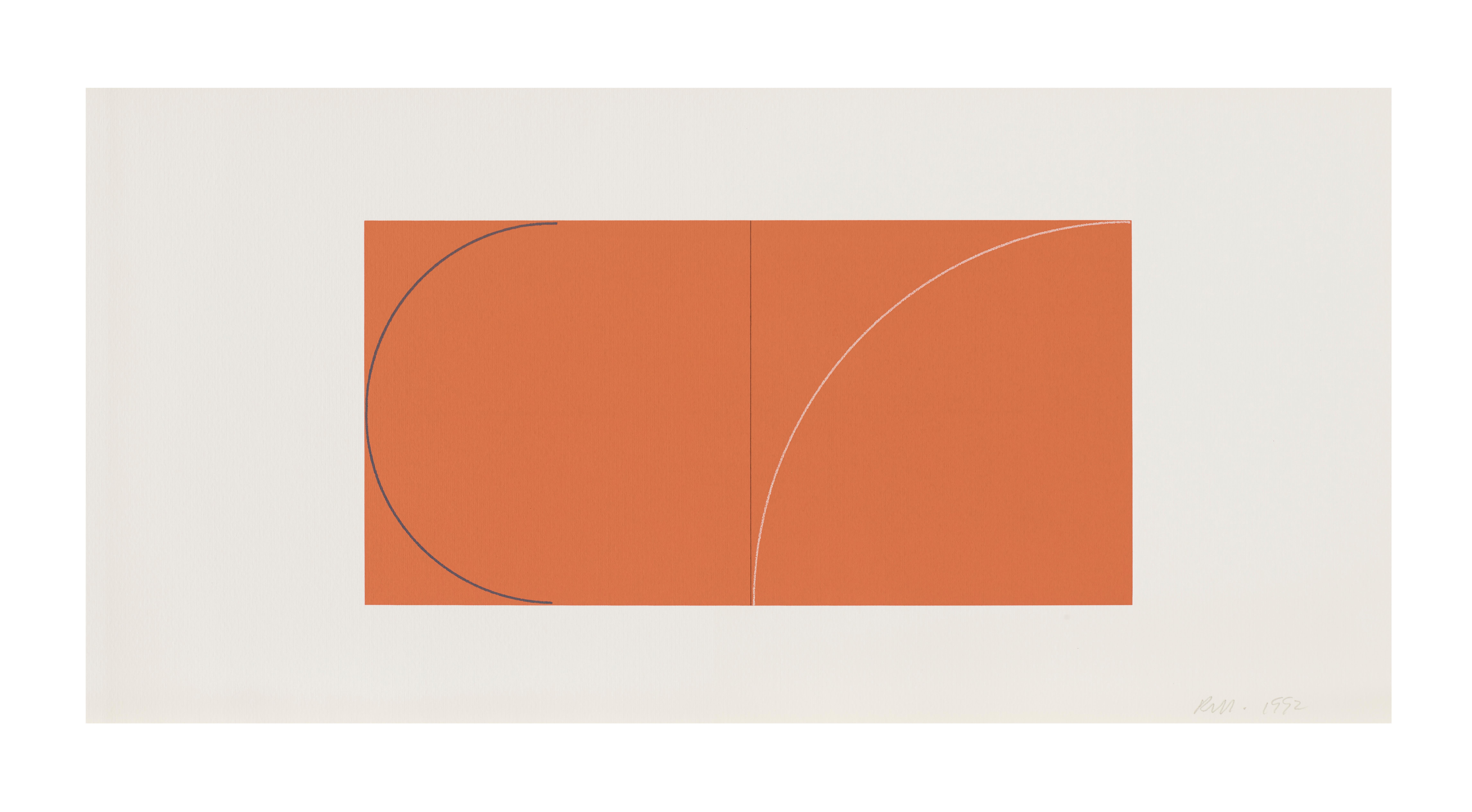 Dipinti su pannelli multipli 1973-1976, edizione C - Print Astrattismo geometrico di Robert Mangold