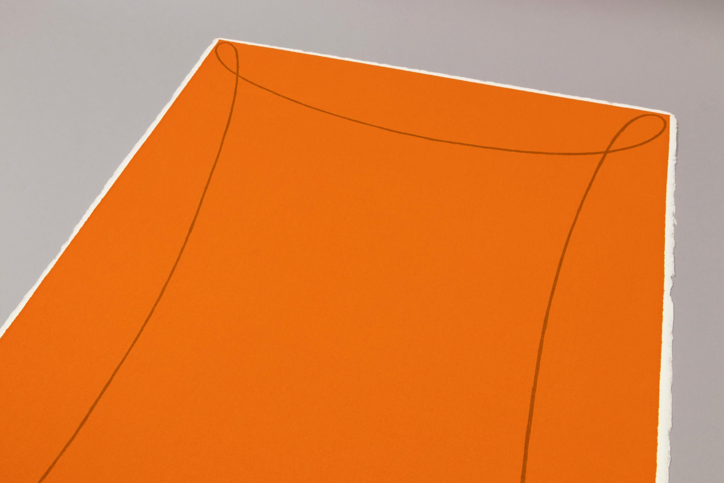 Robert Mangold, Arabesque I - Serigrafia firmata, Arte astratta, Minimalismo 2
