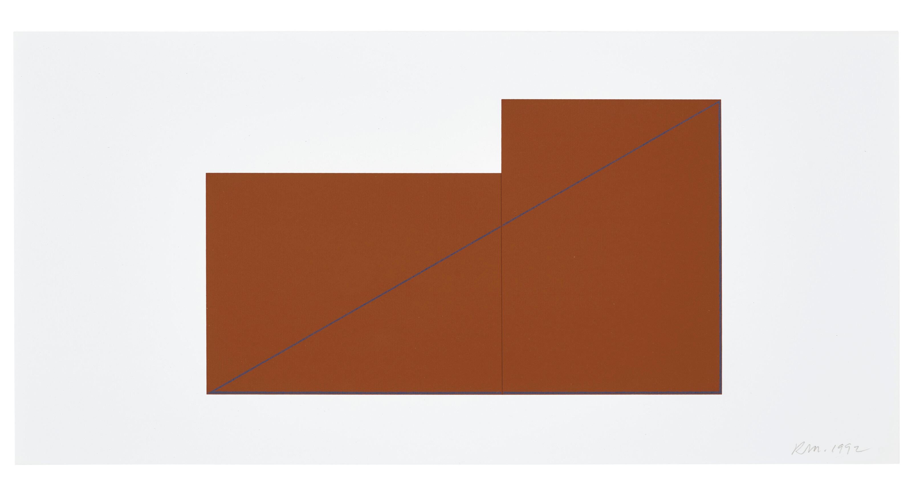 Untitled (Mangold 1977.02; Parasol RM12), Robert Mangold For Sale 3