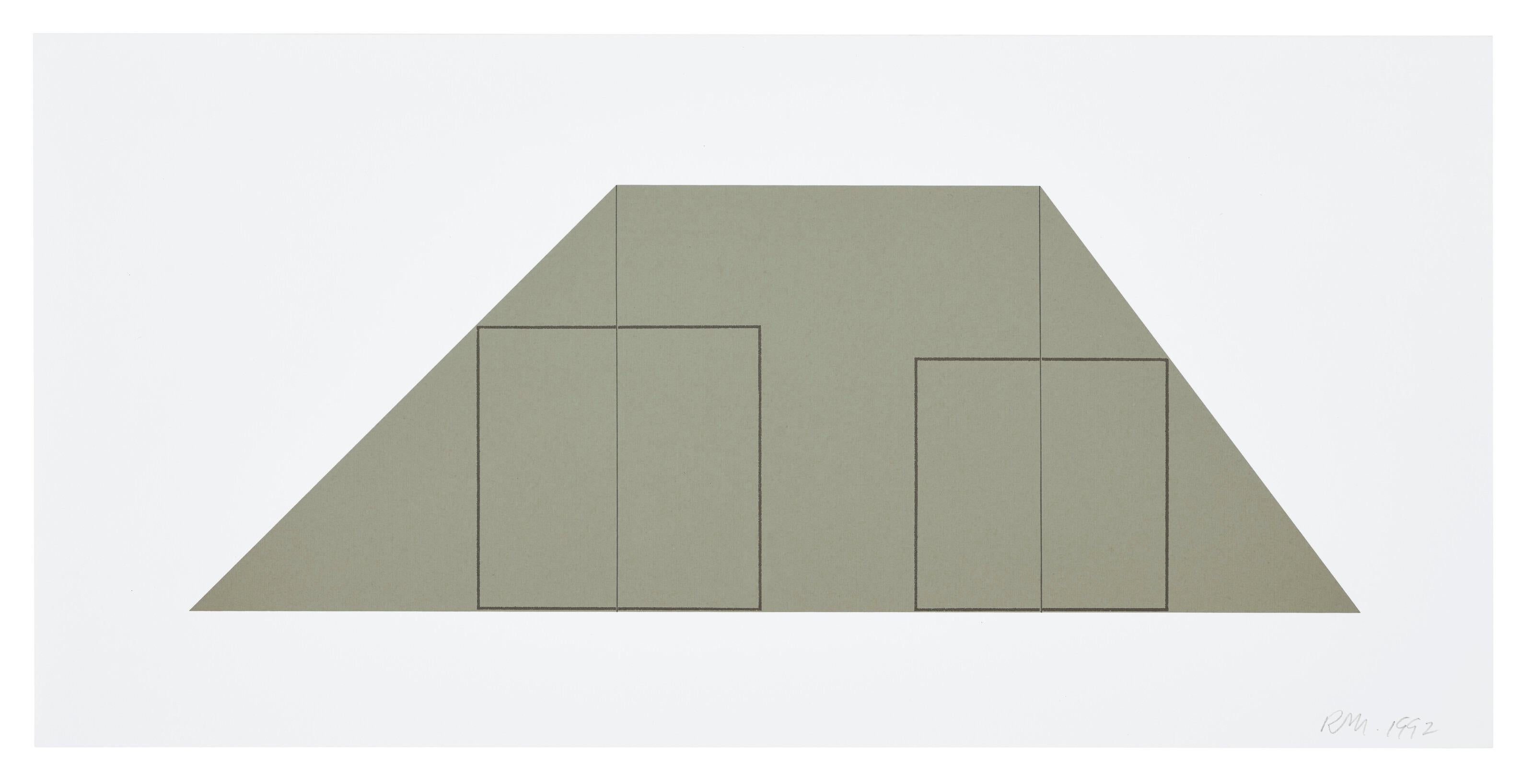 Ohne Titel (Mangold 1977.02; Parasol RM12), Robert Mangold im Angebot 3