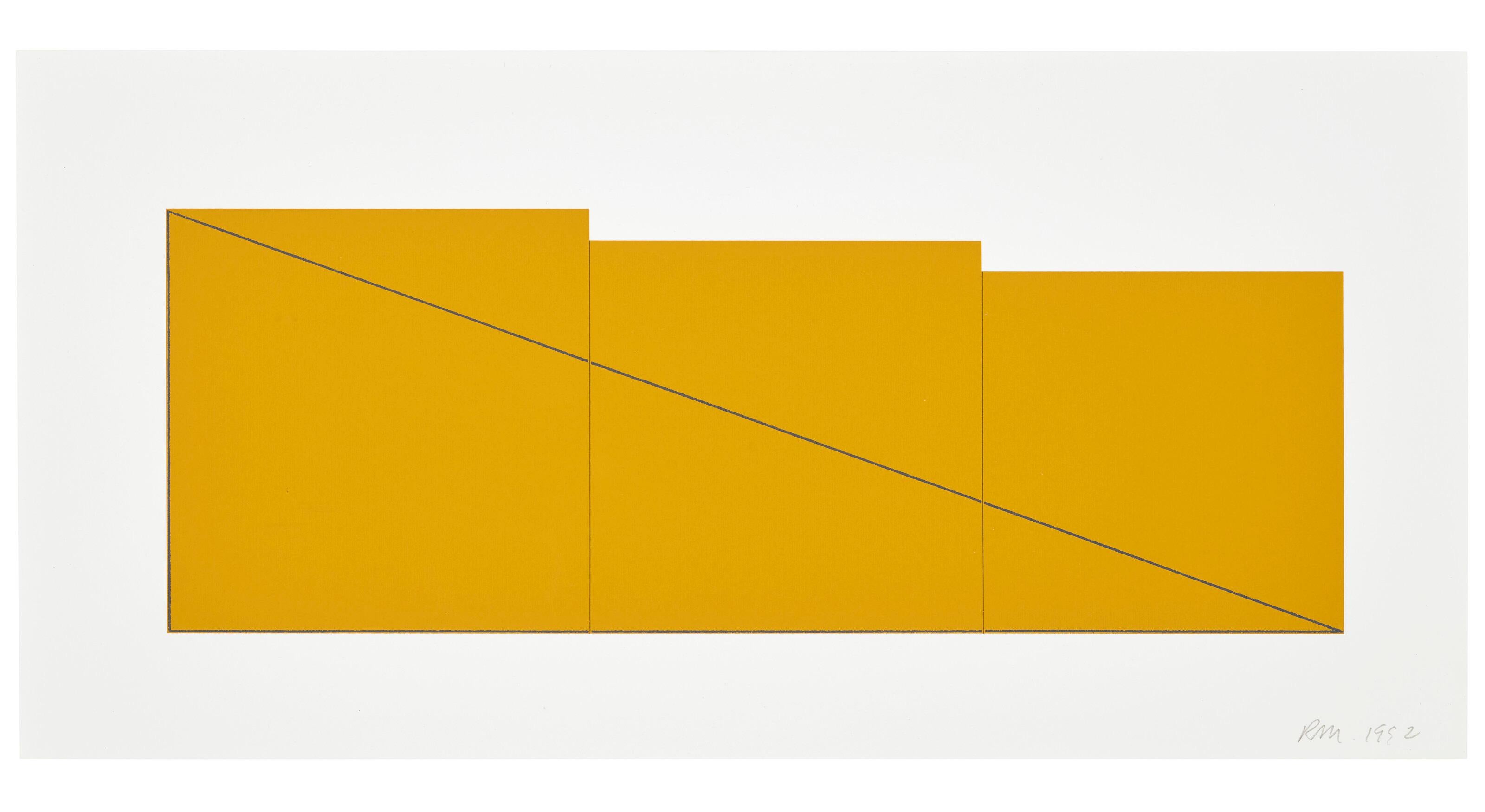 Untitled (Mangold 1977.02; Parasol RM12), Robert Mangold For Sale 4