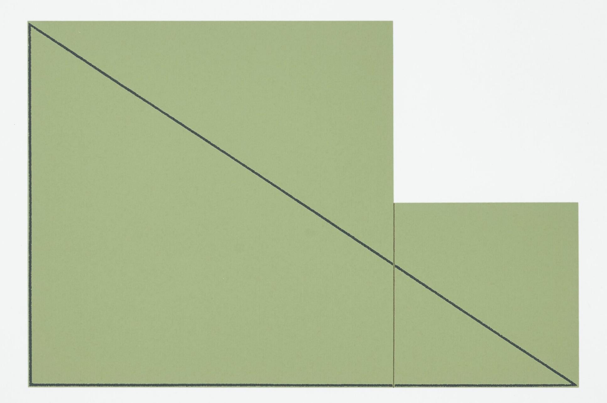 Untitled (Mangold 1977.02; Parasol RM12), Robert Mangold