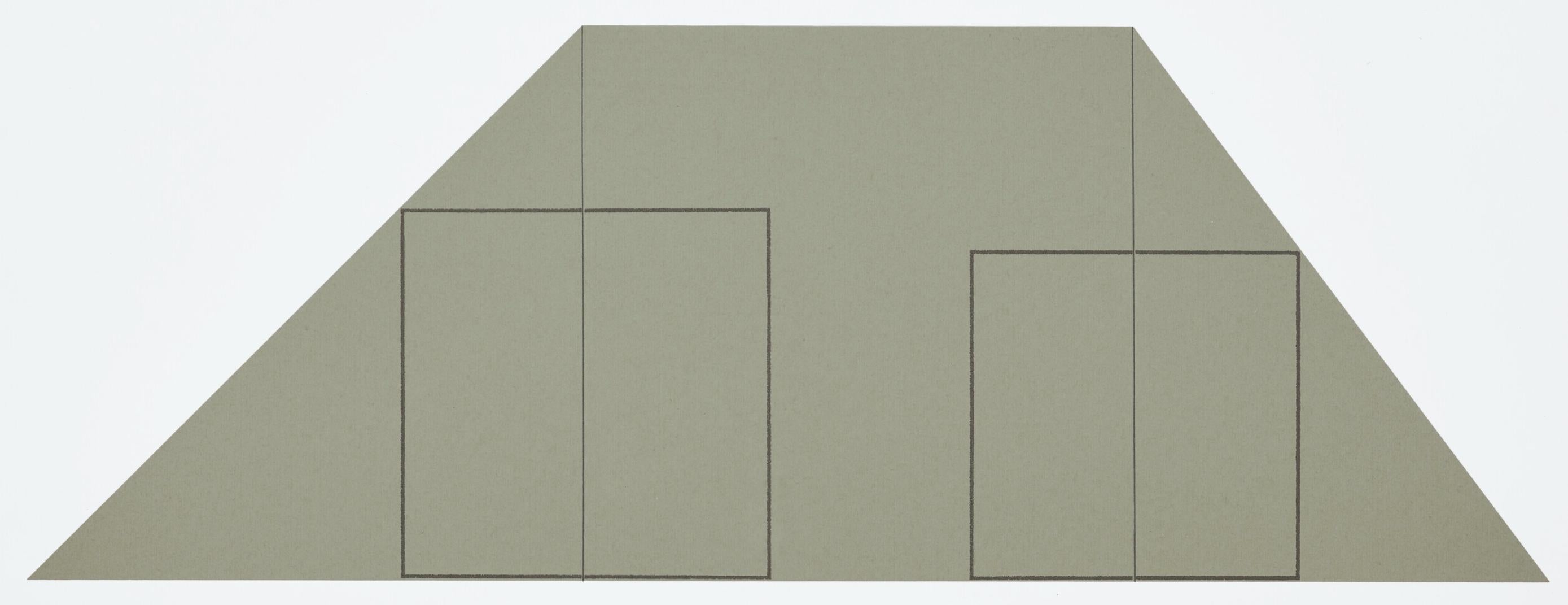 Untitled (Mangold 1977.02; Parasol RM12), Robert Mangold