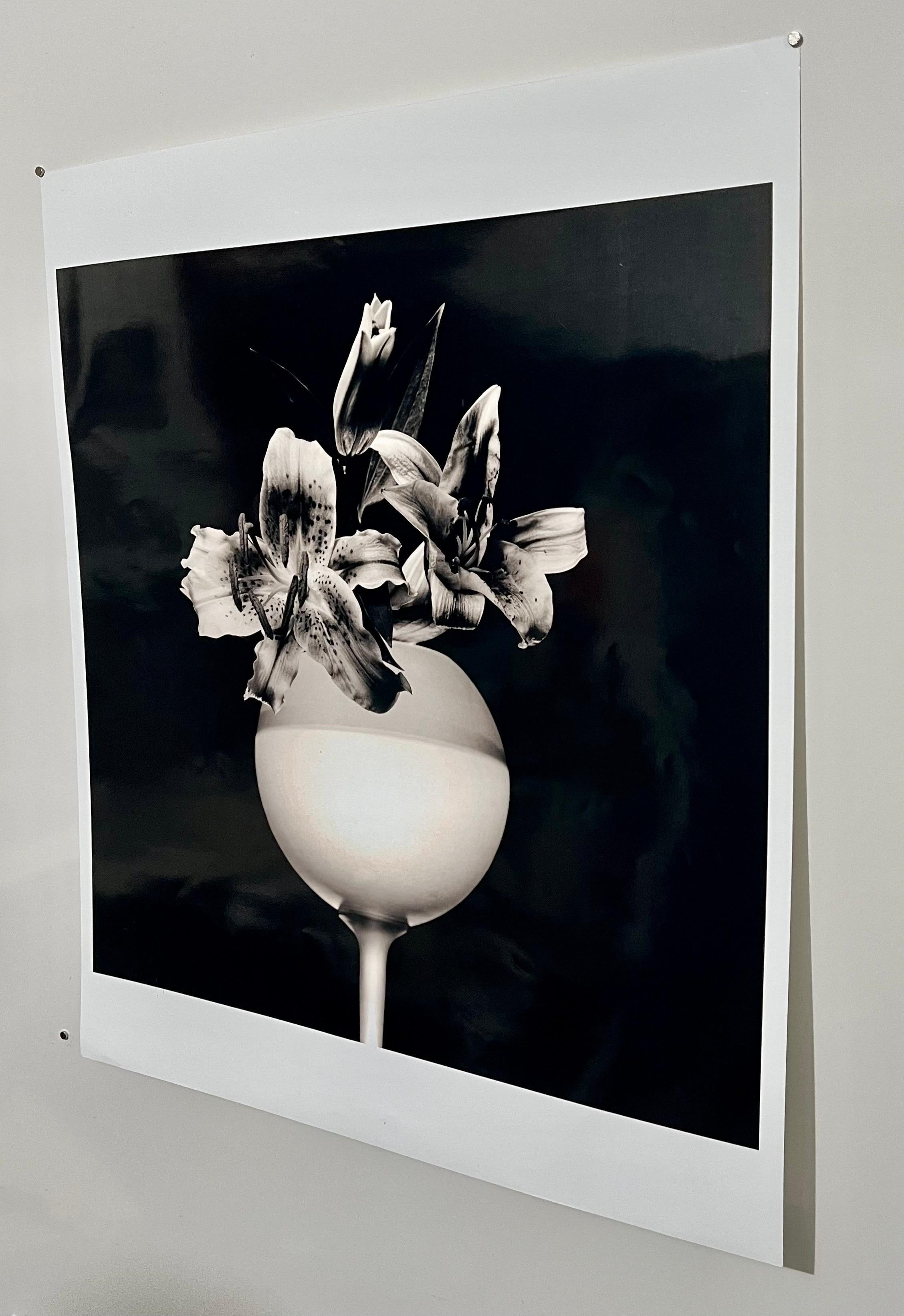 Large Photograph Tiger Lillies Robert Mapplethorpe Silver Gelatin Photo Flowers For Sale 4