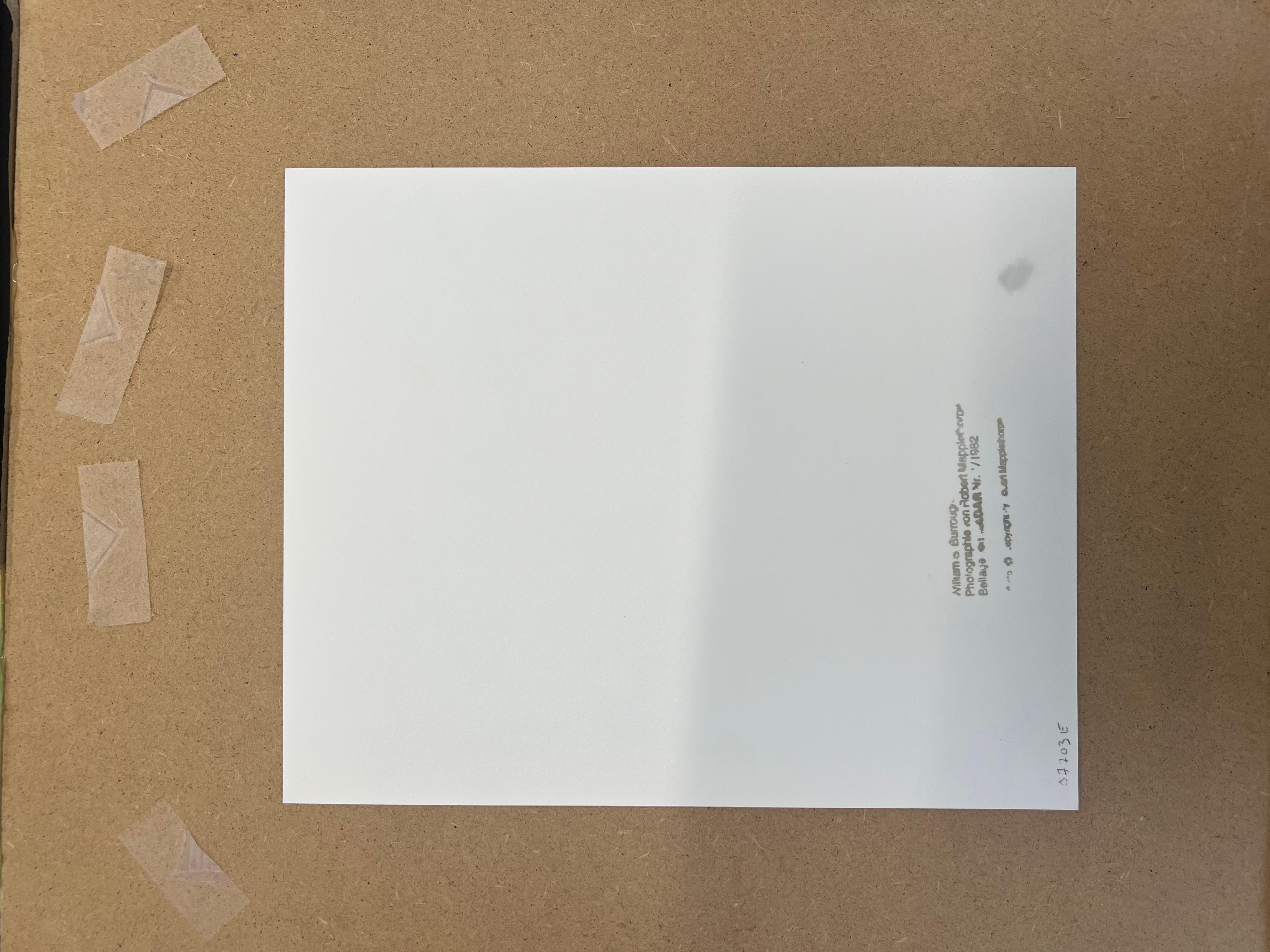 William S. Burroughs, von Robert Mapplethorpe im Angebot 2