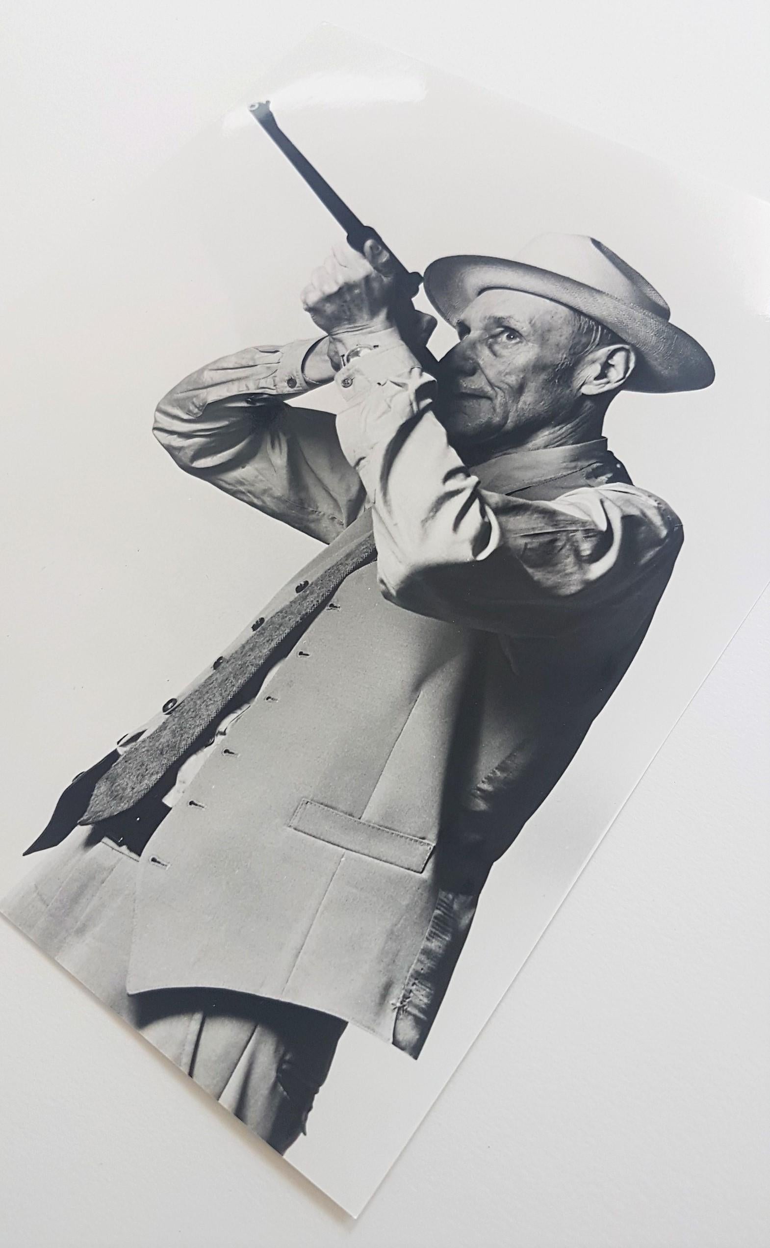 William S. Burroughs (estampillé) - Photograph de Robert Mapplethorpe