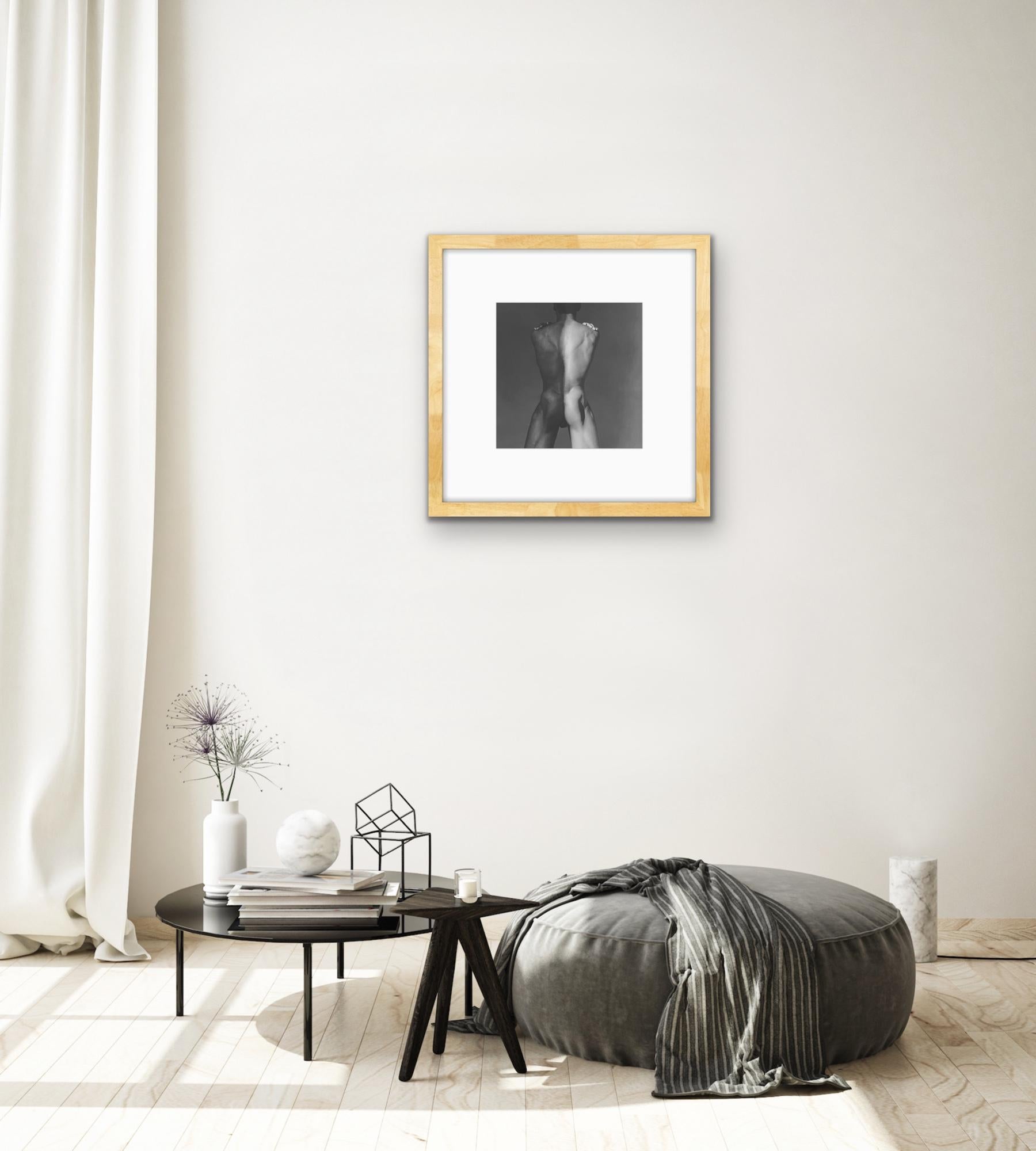 Mapplethorpe Z Portfolio, Dan S 1980, männlicher Akt, einzigartiger Gelatinesilberdruck, Foto (Silber), Black and White Photograph, von Robert Mapplethorpe