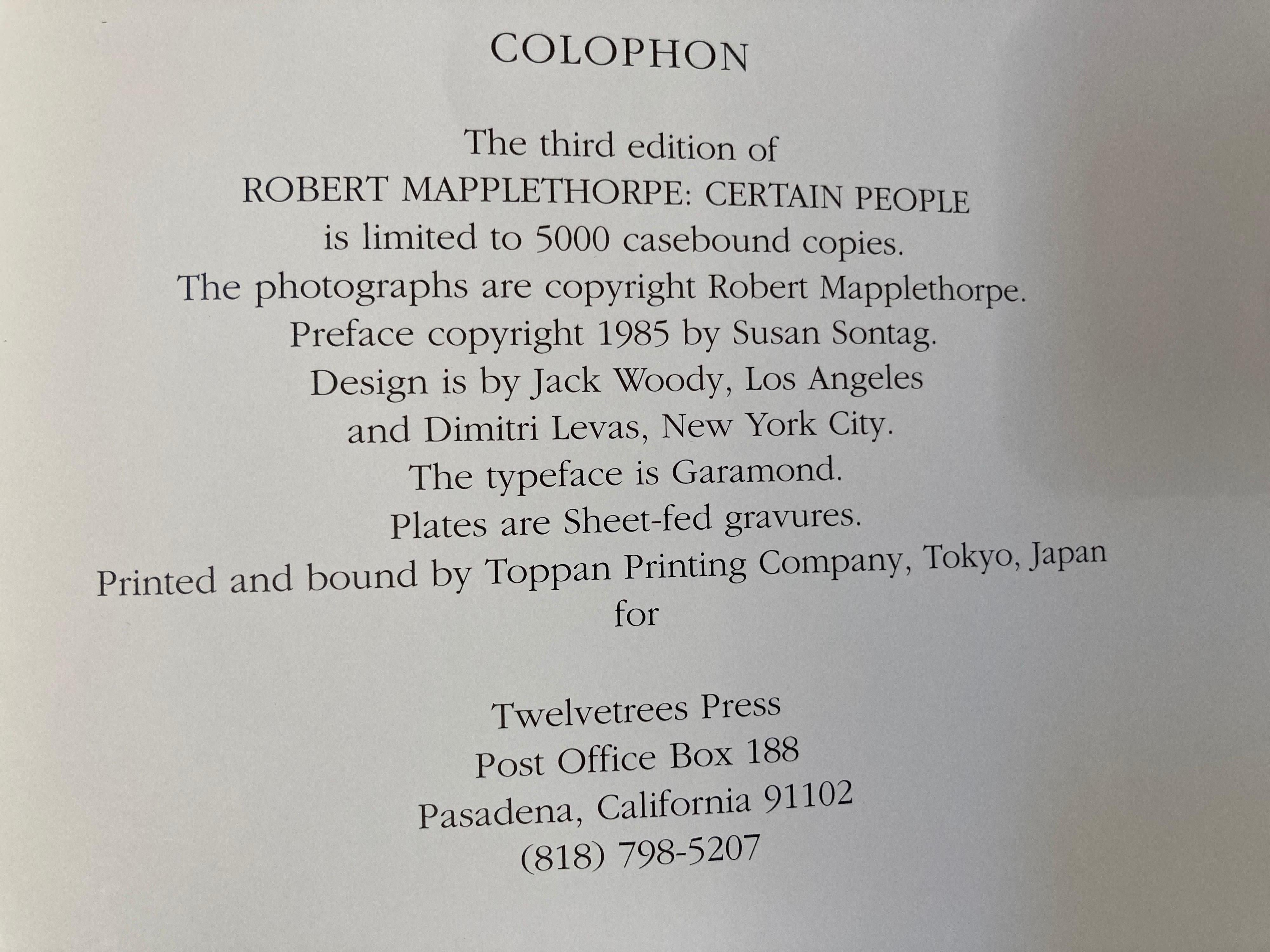 Robert Mapplethorpe Portraits Hardcover Book 6