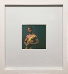 Robert Mapplethorpe 'Dennis Speight avec des lys' 1993