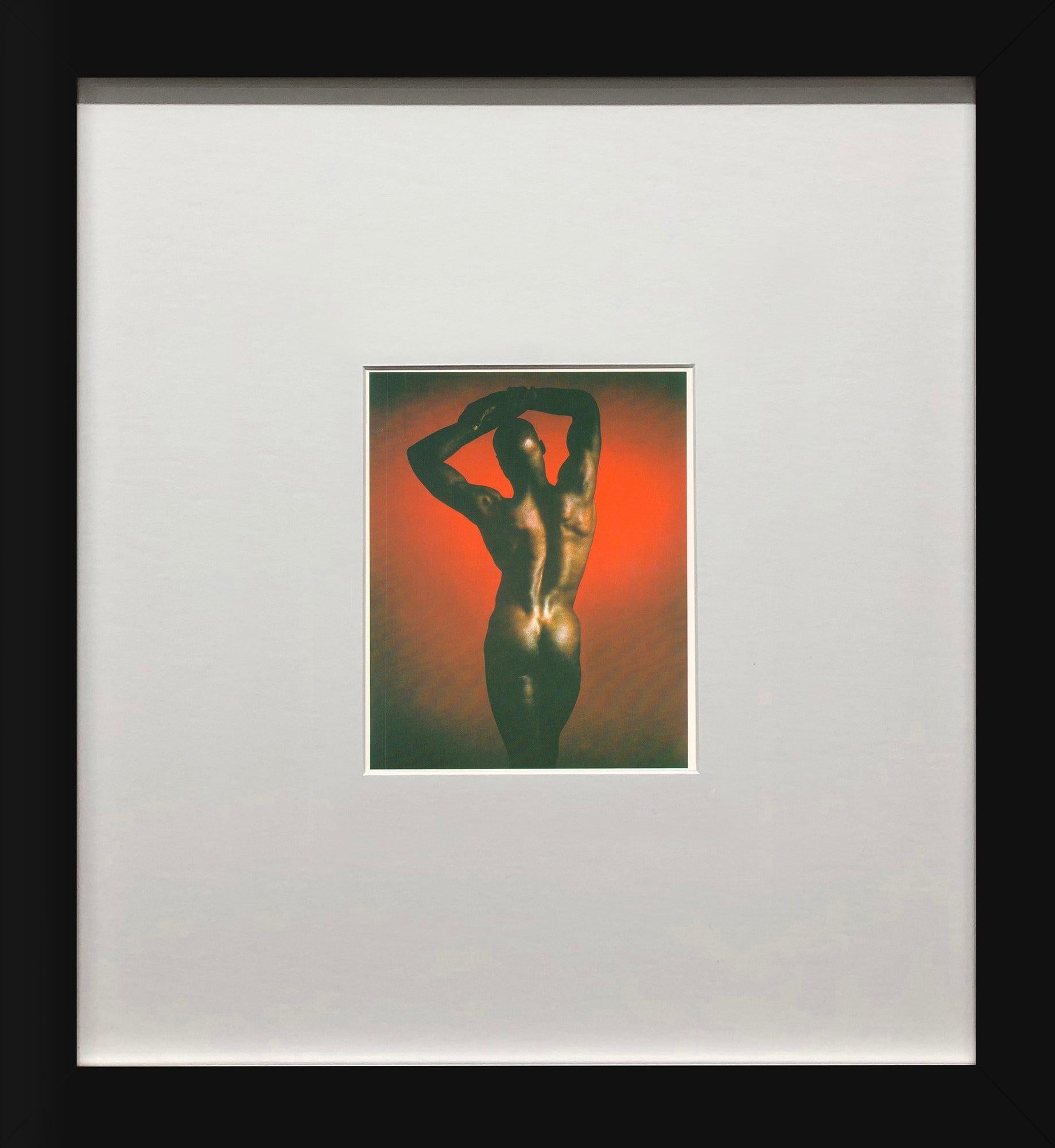 Ken Moody par Robert Mapplethorpe est un portrait photographique puissant qui figurait à l'origine dans un coffret de collection publié en 1994 par TeNeues Publishing Company et imprimé en Allemagne. Capturée de dos, la silhouette du modèle est