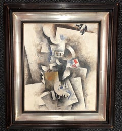 Robert Marc 20th Century Abstract Oil Painting