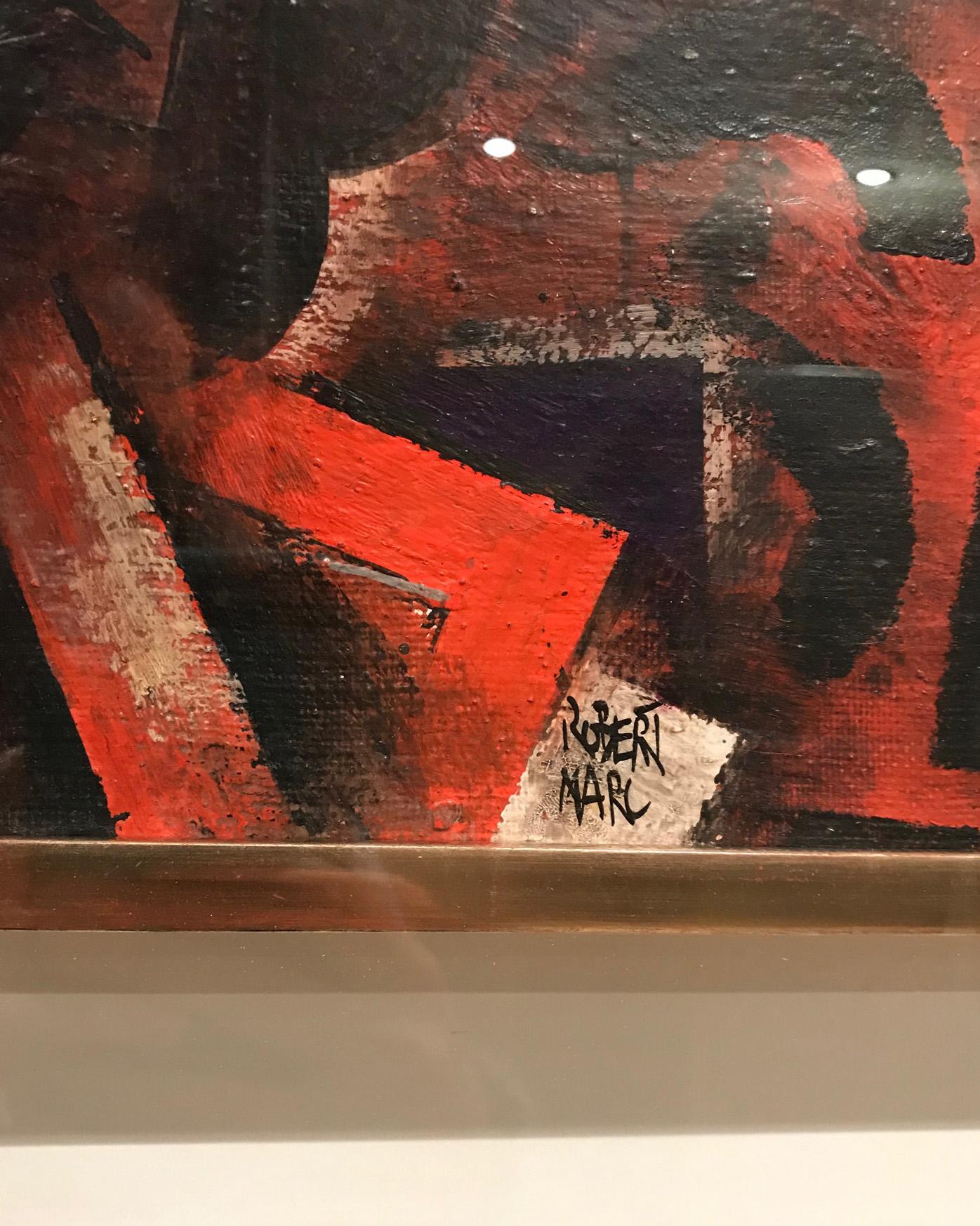 Robert Marc - Senza titolo (9618), cubista, post cubismo, francese, pittura, astratto in vendita 2