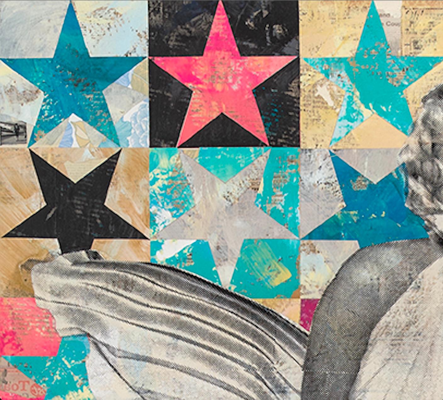 Extrait de Americas Best Loved (Marilyn) - Contemporain Mixed Media Art par Robert Mars