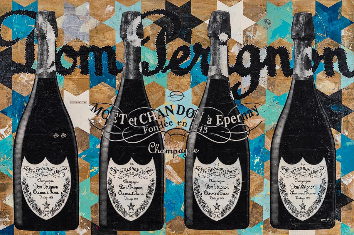 Heirloom (Dom Perignon) - Mixed Media Art by Robert Mars