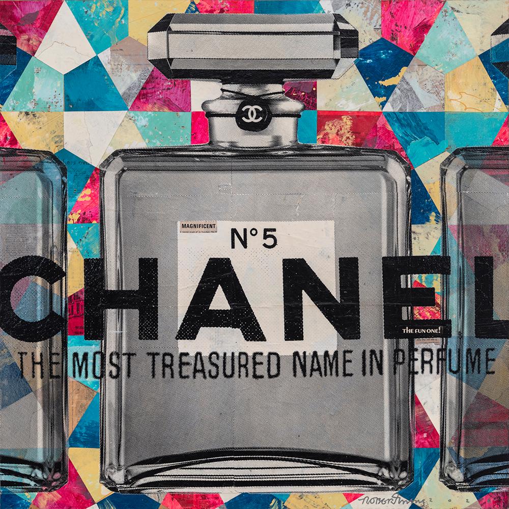 Lie Down In The Light (Chanel) - Mixed Media Art by Robert Mars