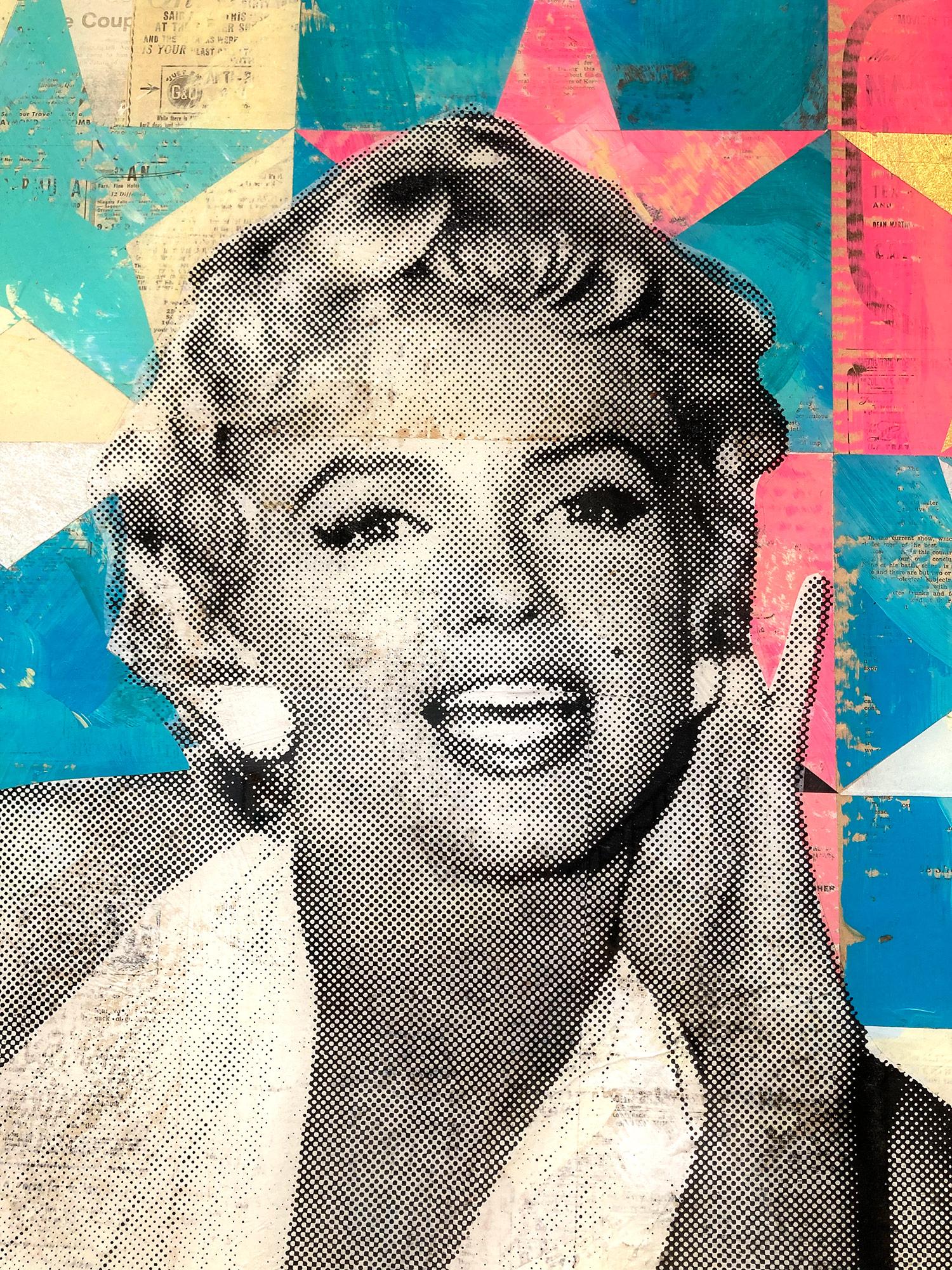 „From Americas Best Loved“ Marilyn Monroe Collage-Komposition auf Tafelplatte im Angebot 5