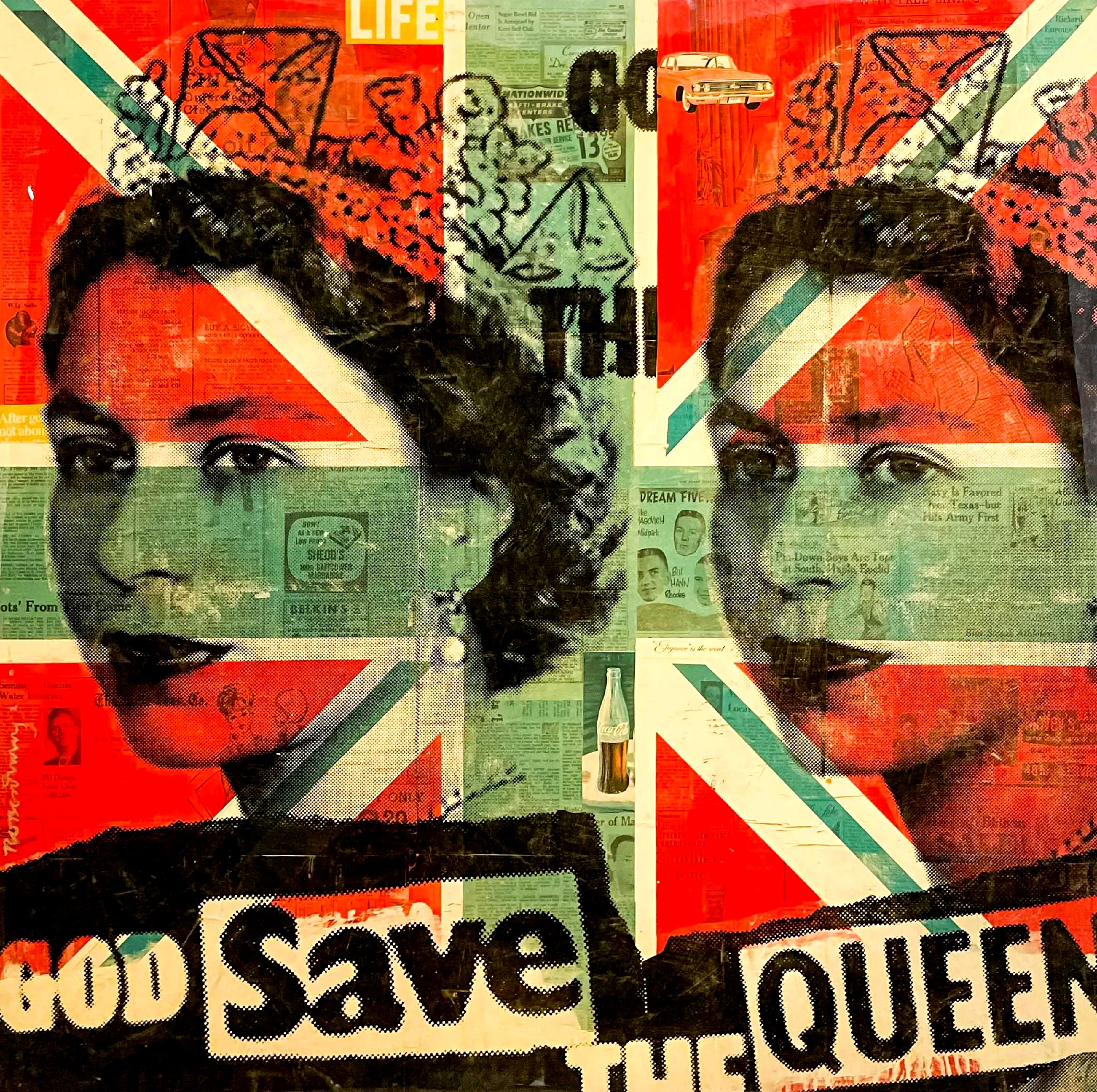 God Save the Queen - Painting by Robert Mars