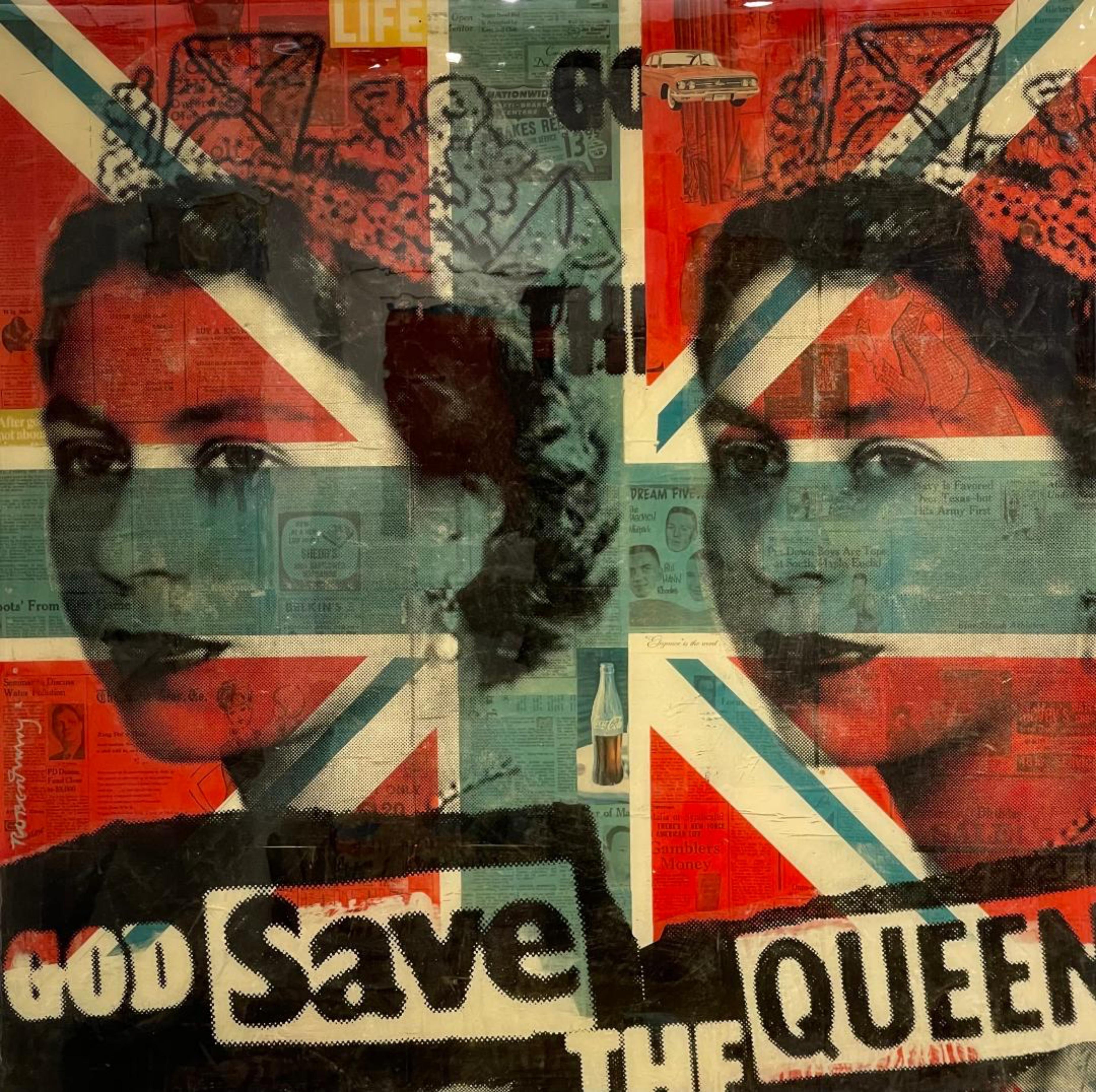 Robert Mars Figurative Painting - God Save the Queen