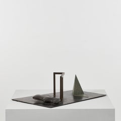 Robert The Marsden Composizione n. 3 scultura in bronzo - Regno Unito, 1992