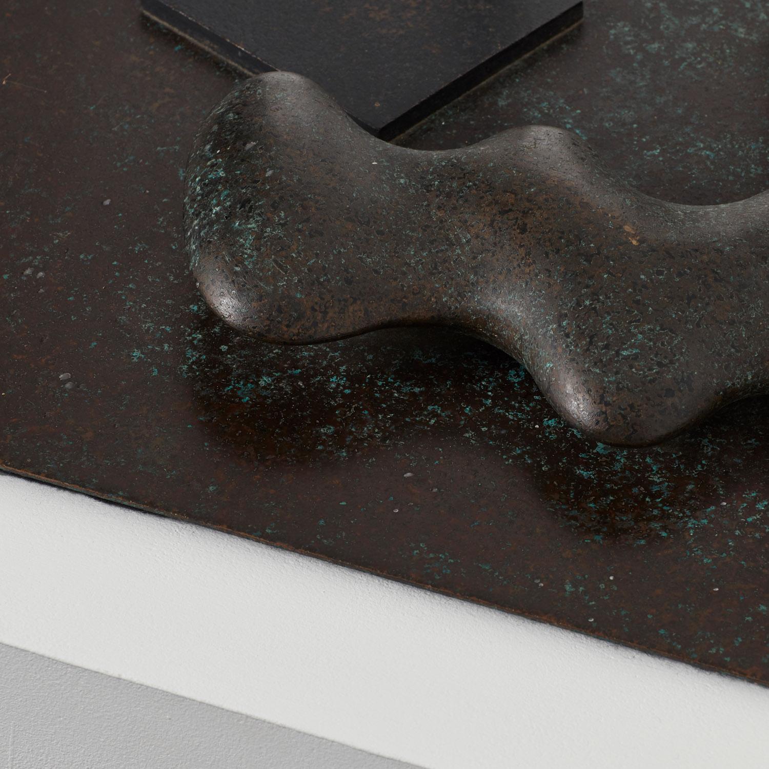 Bronze Sculpture en bronze Composition n° 3 de Robert Marsden, Royaume-Uni, 1992 en vente