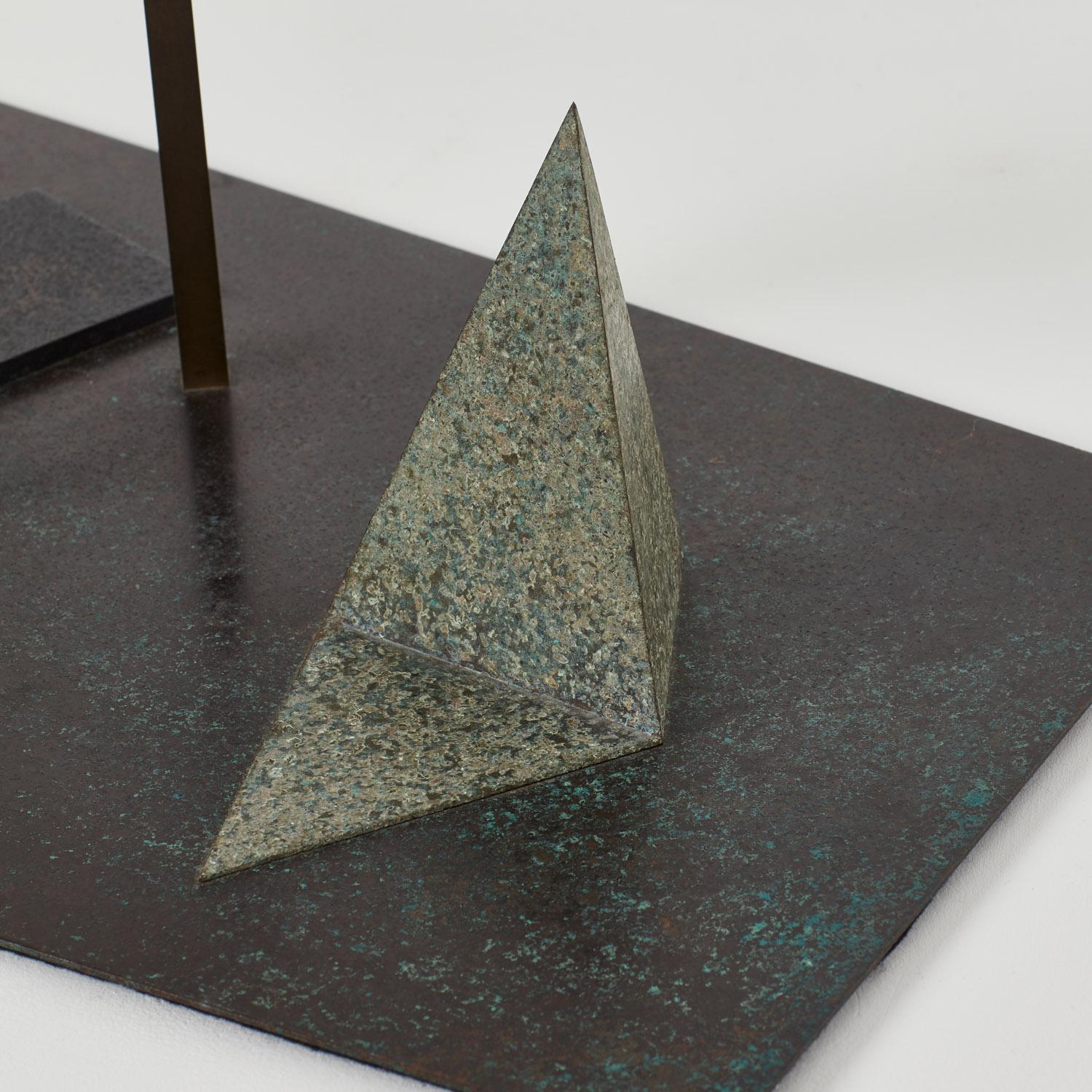 Sculpture en bronze Composition n° 3 de Robert Marsden, Royaume-Uni, 1992 en vente 2