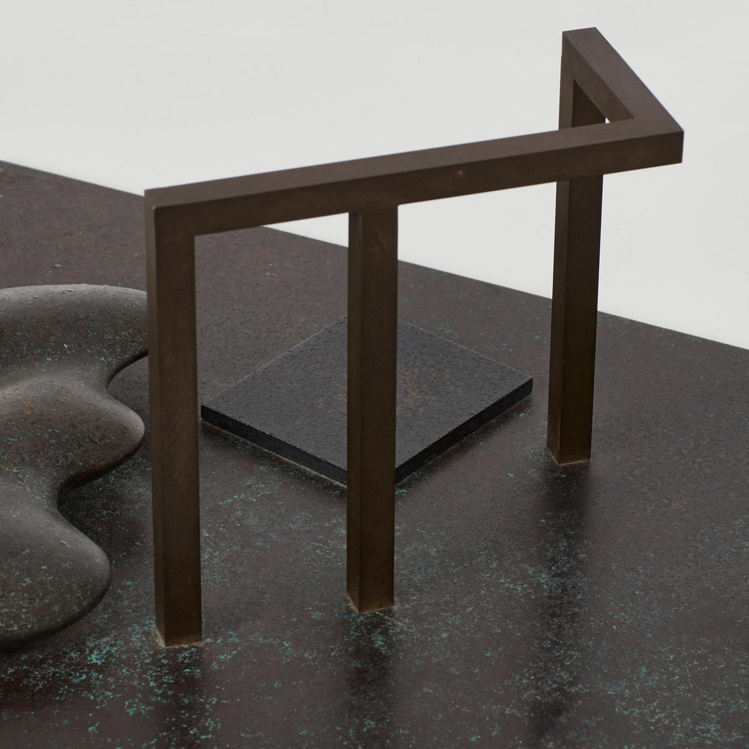 Sculpture en bronze Composition n° 3 de Robert Marsden, Royaume-Uni, 1992 en vente 3