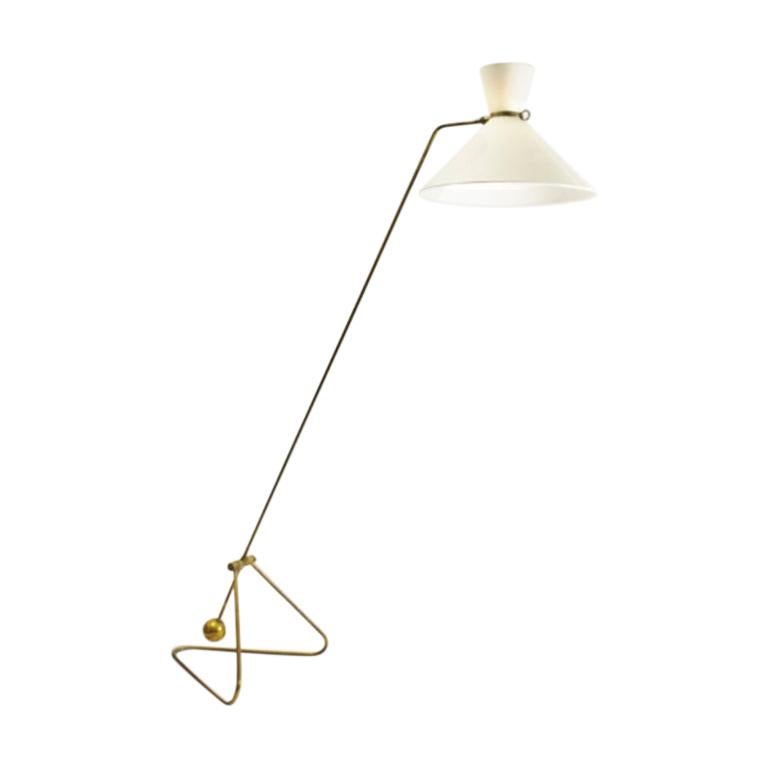 Robert Mathieu, Floor Lamp "Pendulum", France, 1952 For Sale at 1stDibs | robert  mathieu lamp
